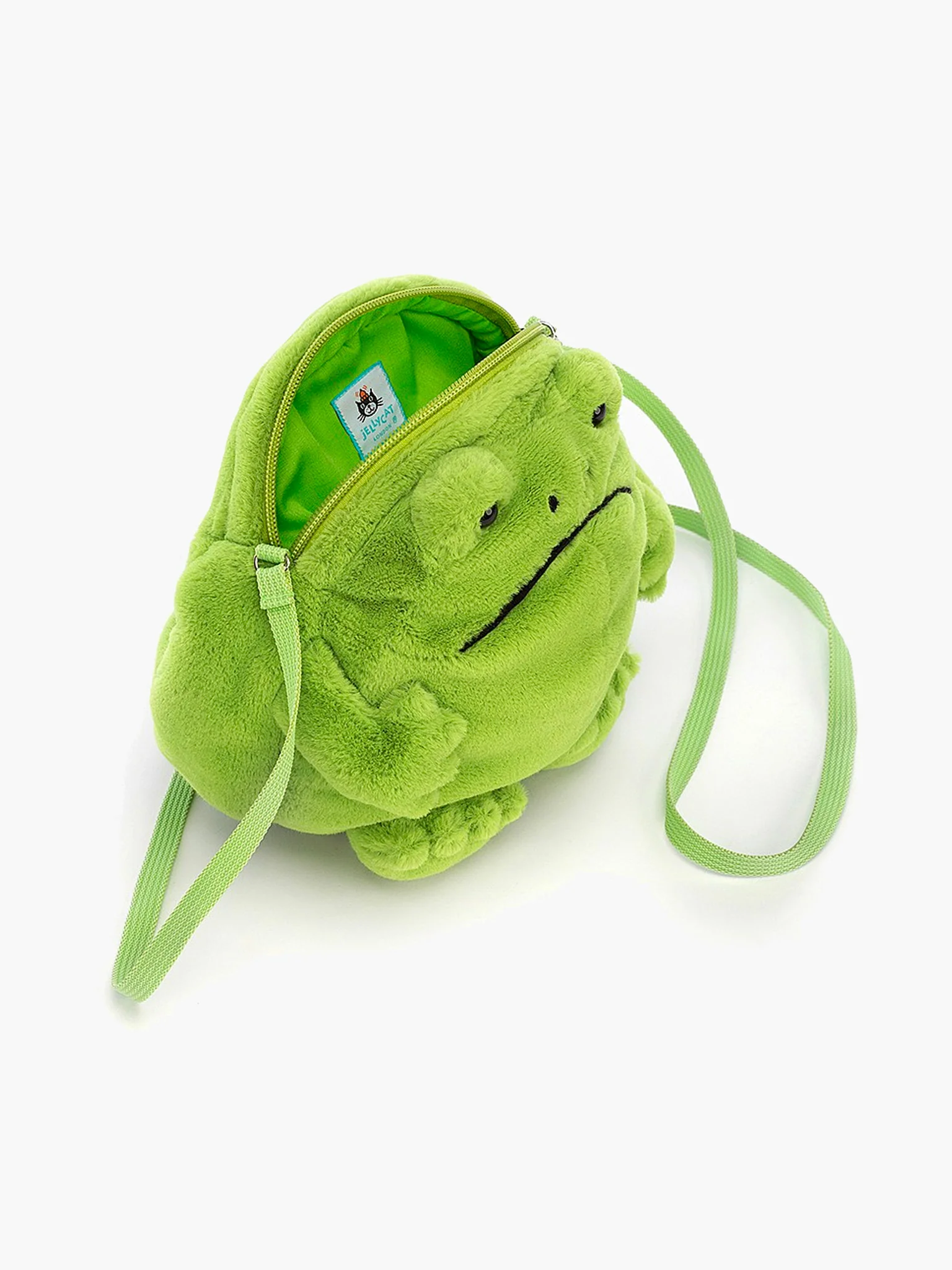 Jellycat Ricky Rain Frog Bag - Image 3