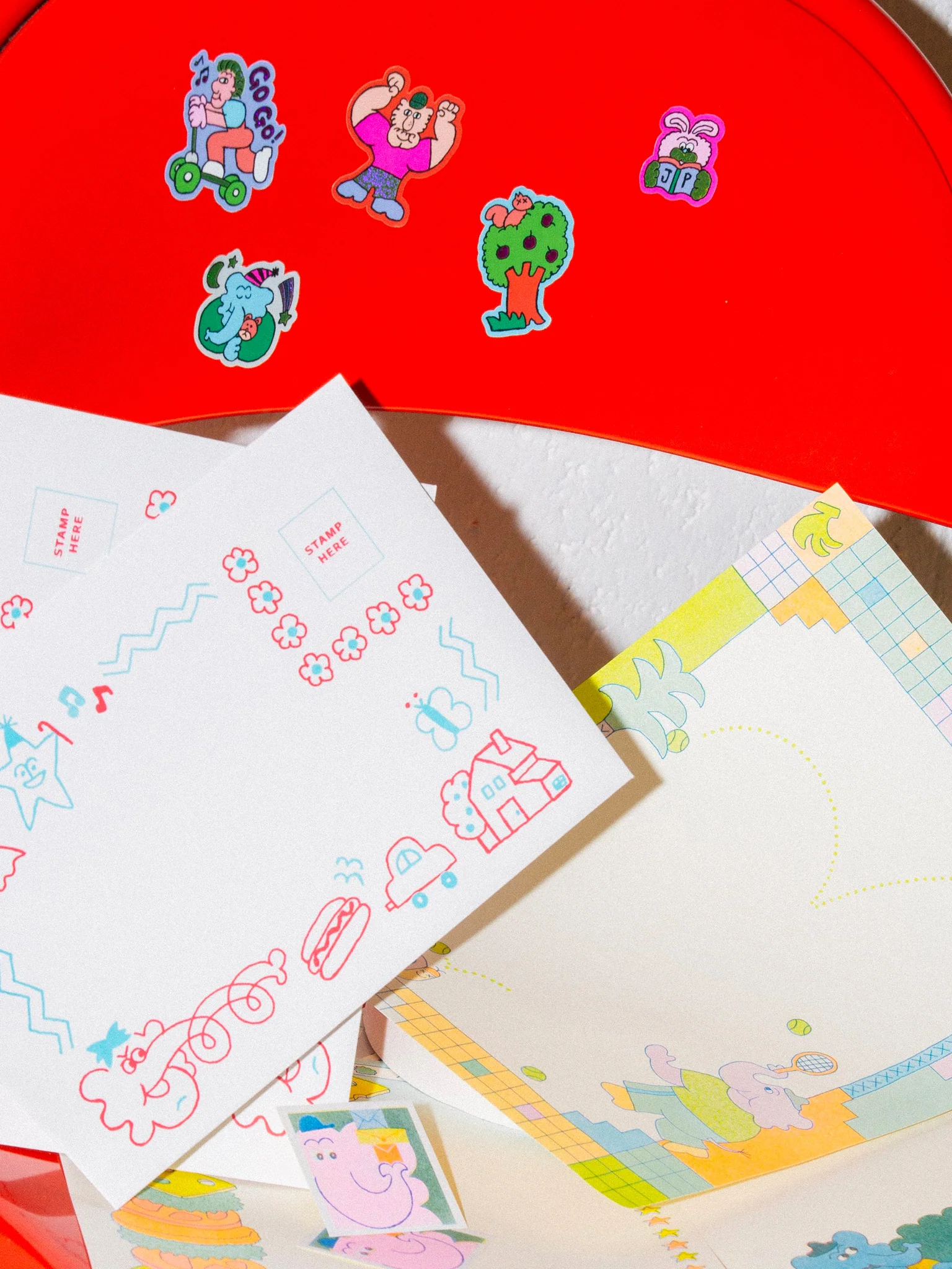 Jumbo Press Stationery Sets - Image 2