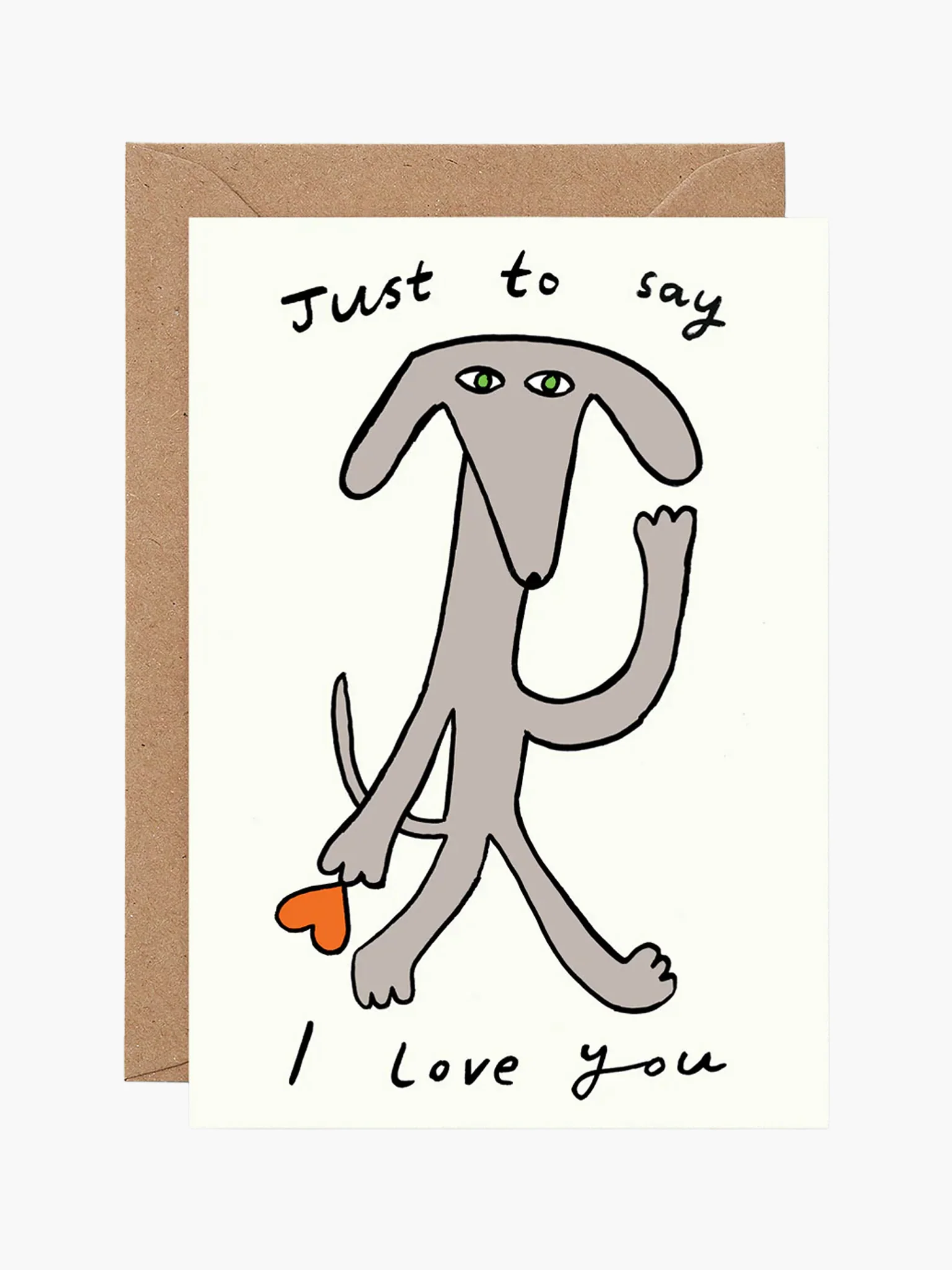 Just to Say I Love You Card x Molly Fairhurst