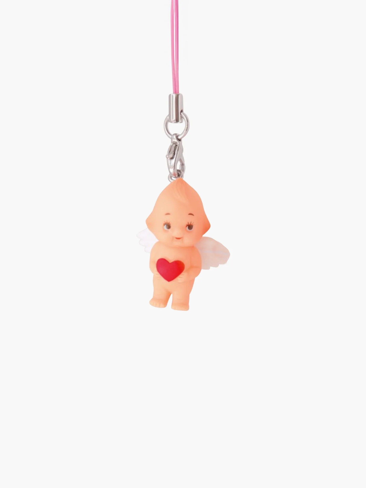 Kewpie Doll With Strap - Red (3.5cm)