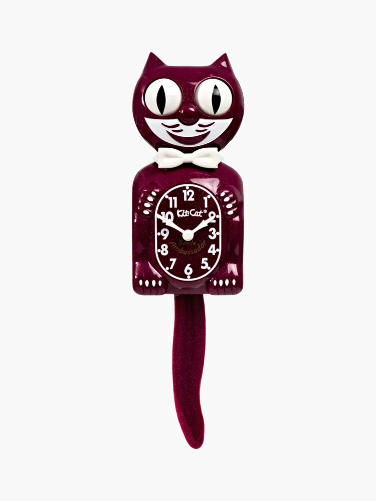 Kit Cat Klock - Ruby Red
