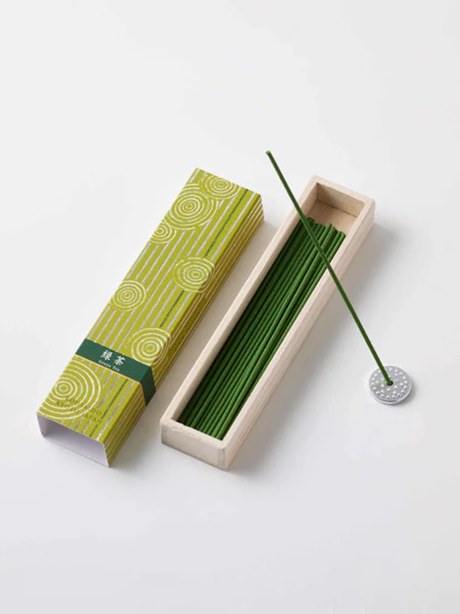 Hyakuraku-kou Incense - Green Tea - Image 2