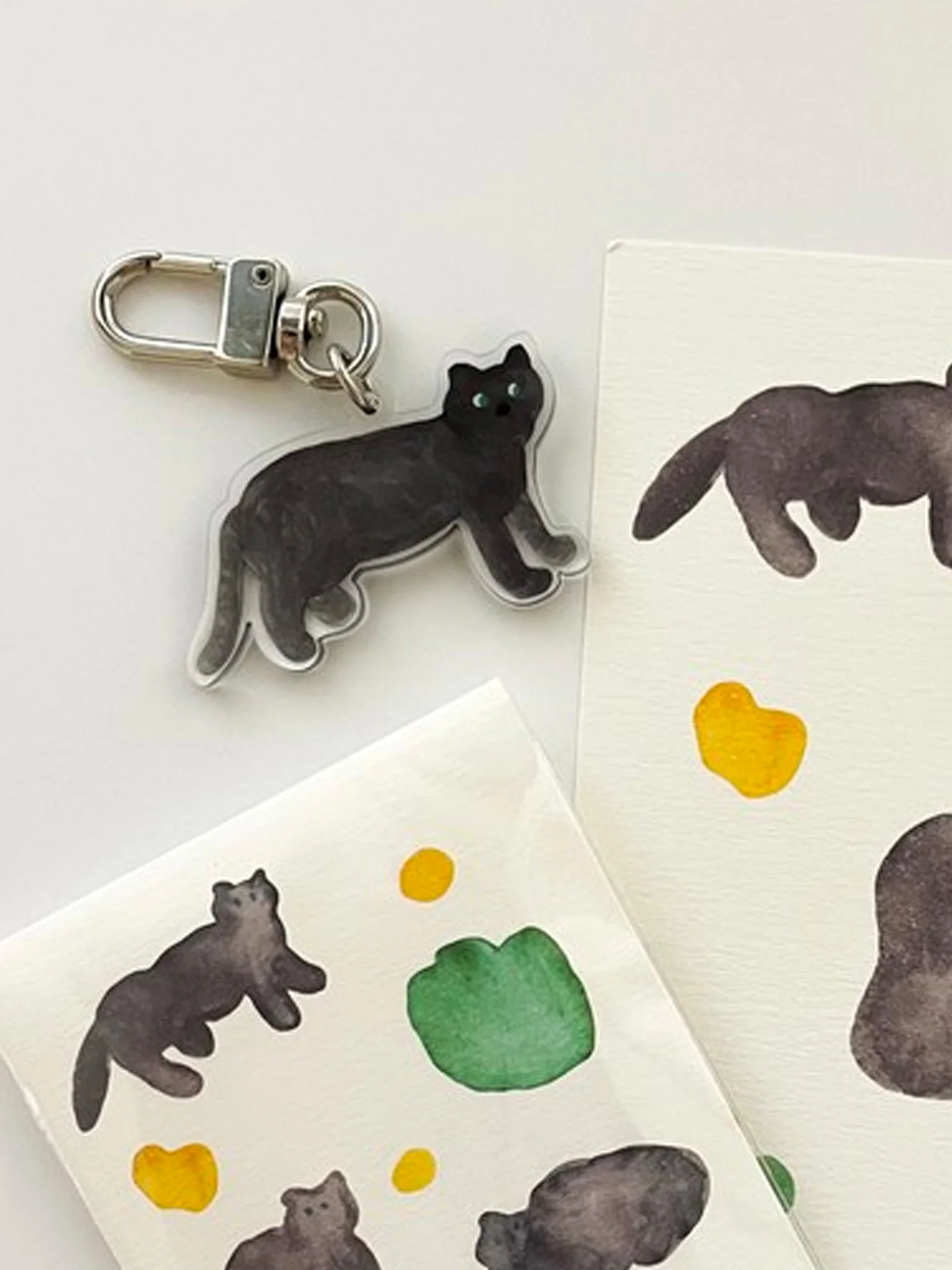 Kuro Drawing Keychain by little room - Image 3