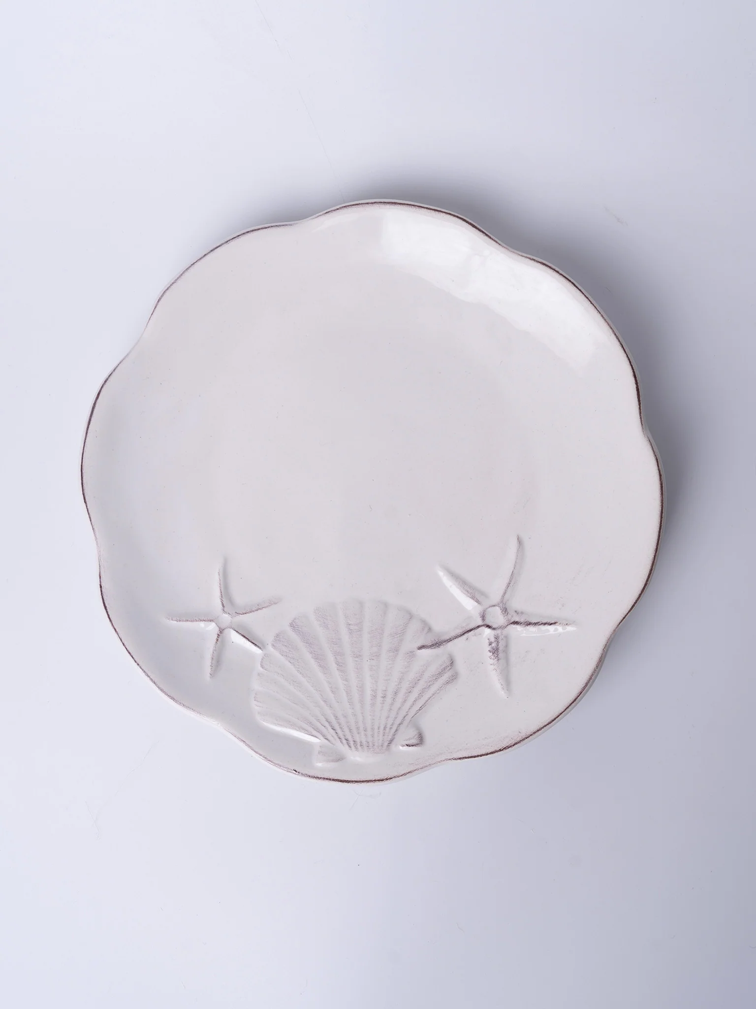 Laguna Coastal Salad Plate - White (21cm) - Image 3