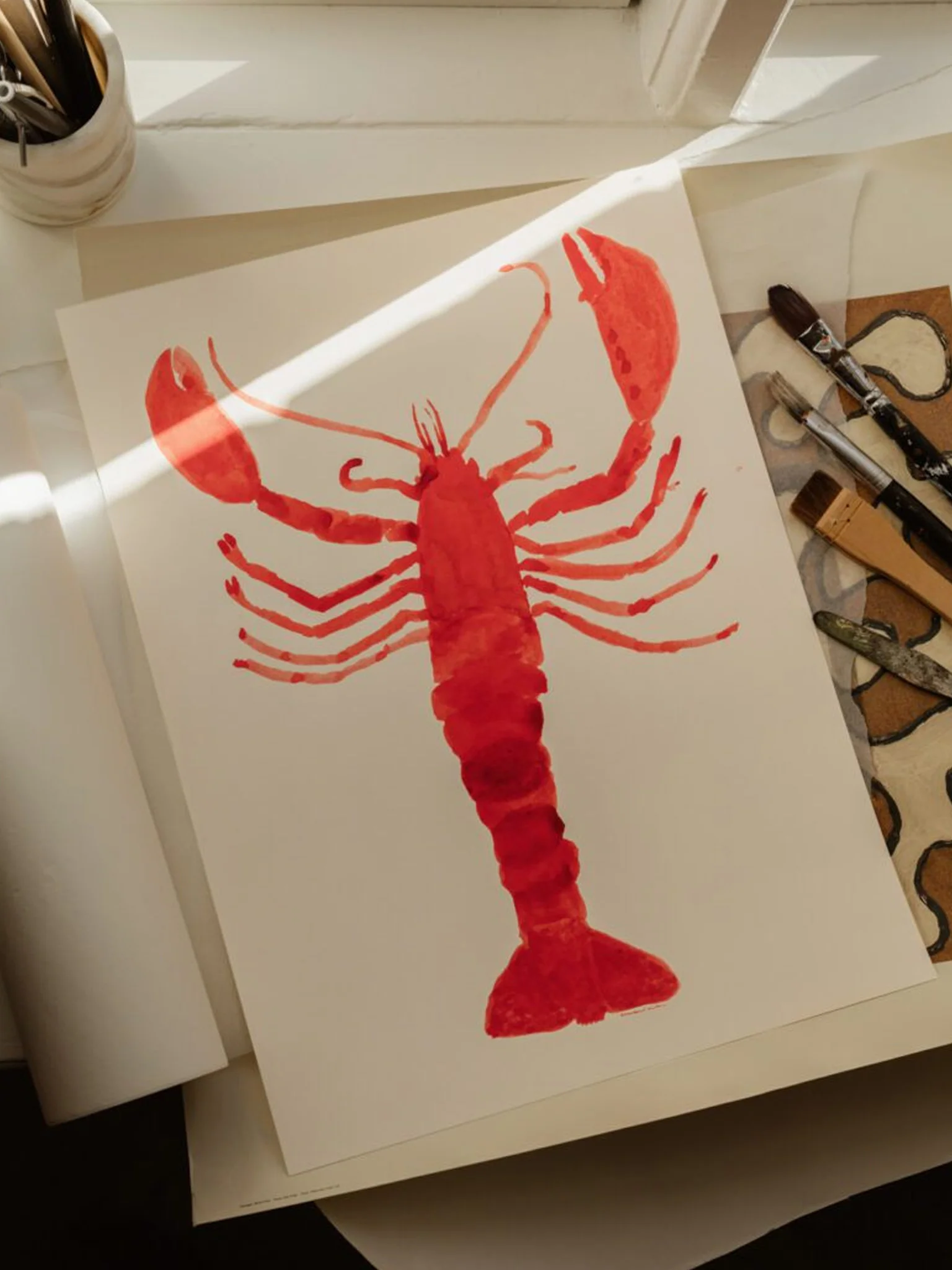 Langosta by Marina Garcia Fernandez (50x70cm) - Image 2