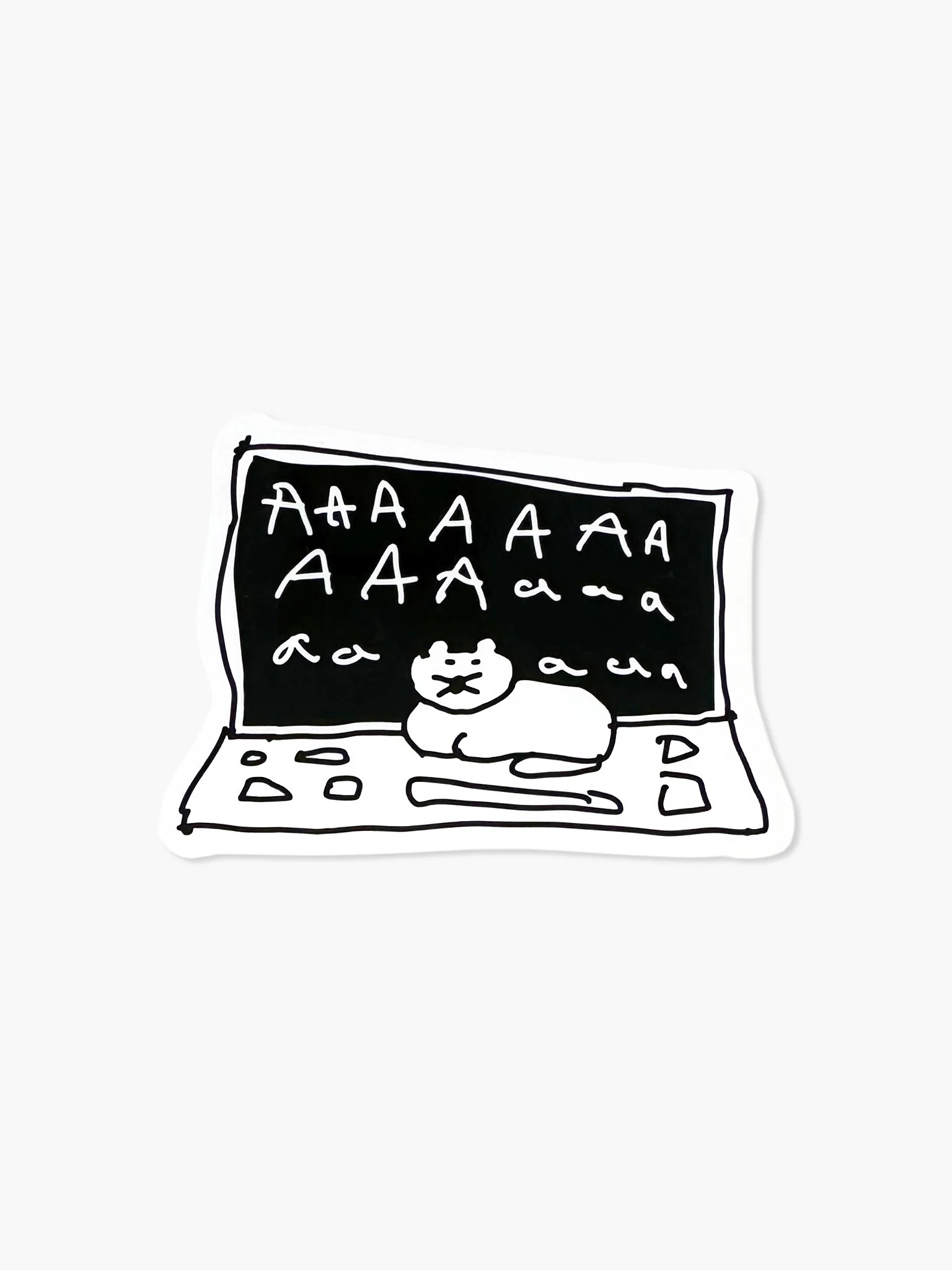 Laptop Cat Sticker