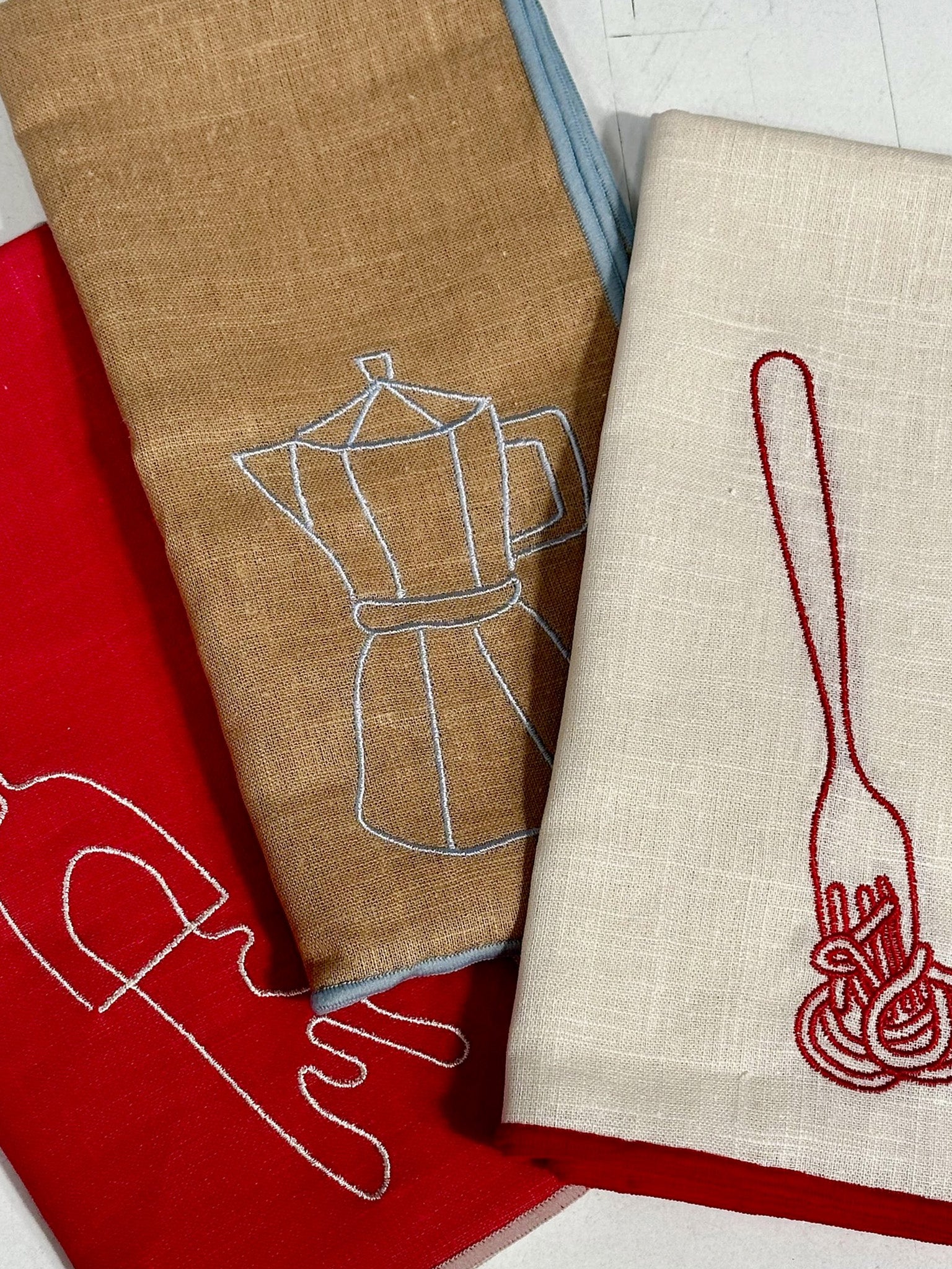 Linen Blend Napkins - Cafetiere (Set of 2) - Image 3
