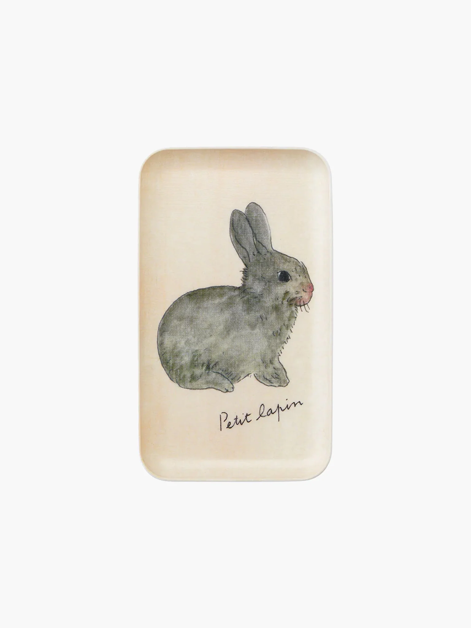 Linen Tray S - Rabbits x Isabelle Boinot (21x12cm)