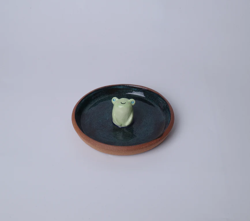 Little Dude Trinket Tray - Frog
