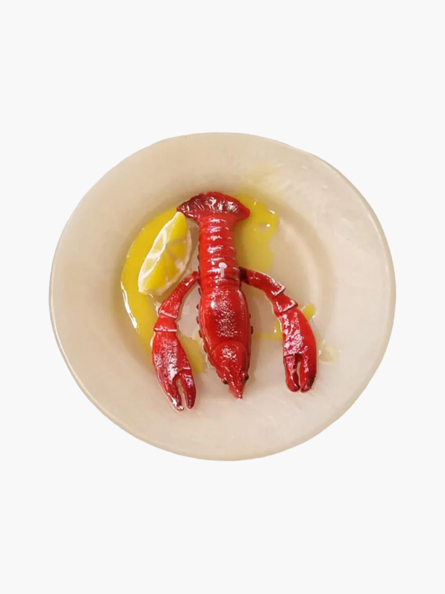 Lobster with Lemon Candle