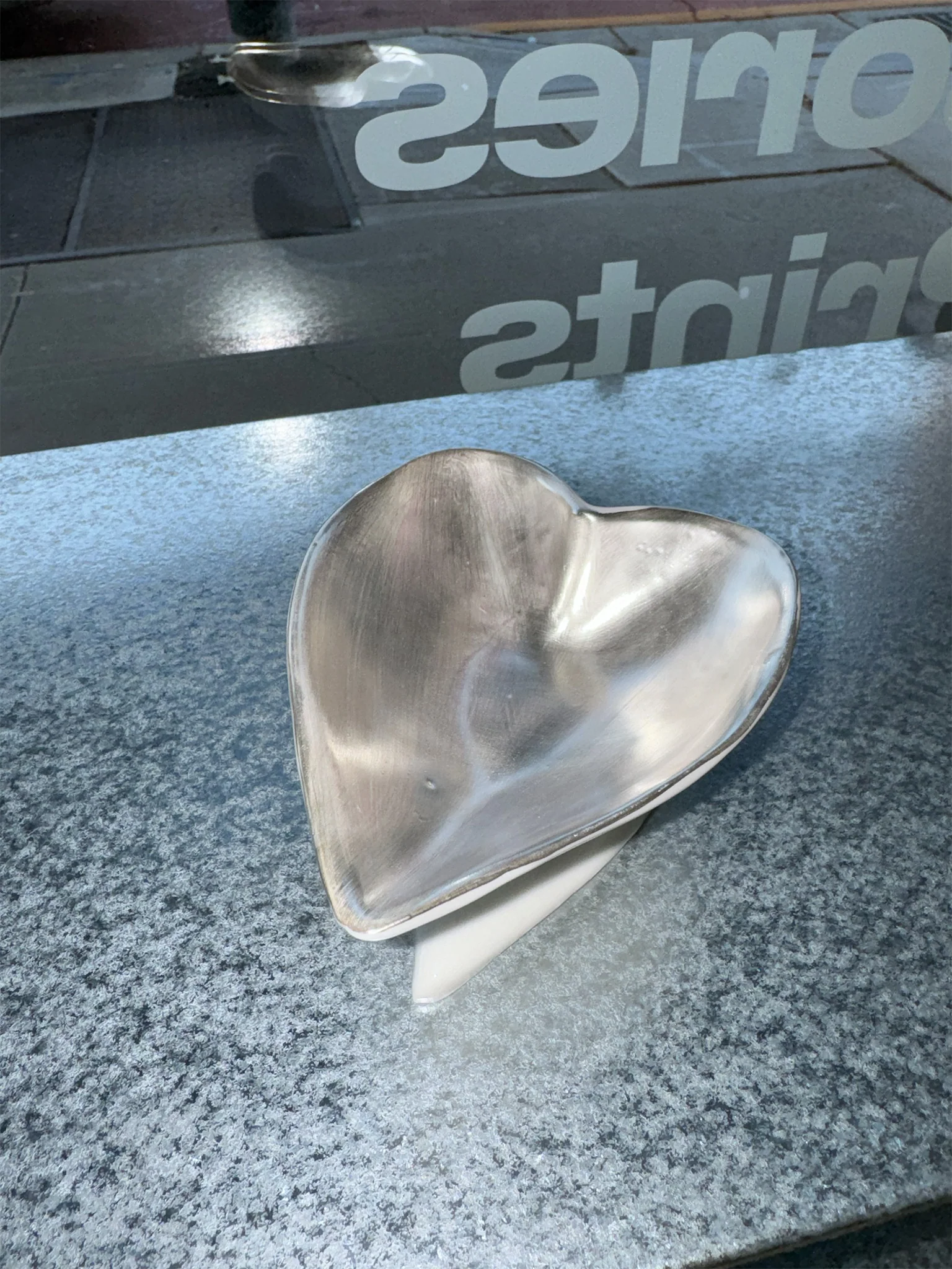 Love Bowl (13cm) - Silver - Image 4