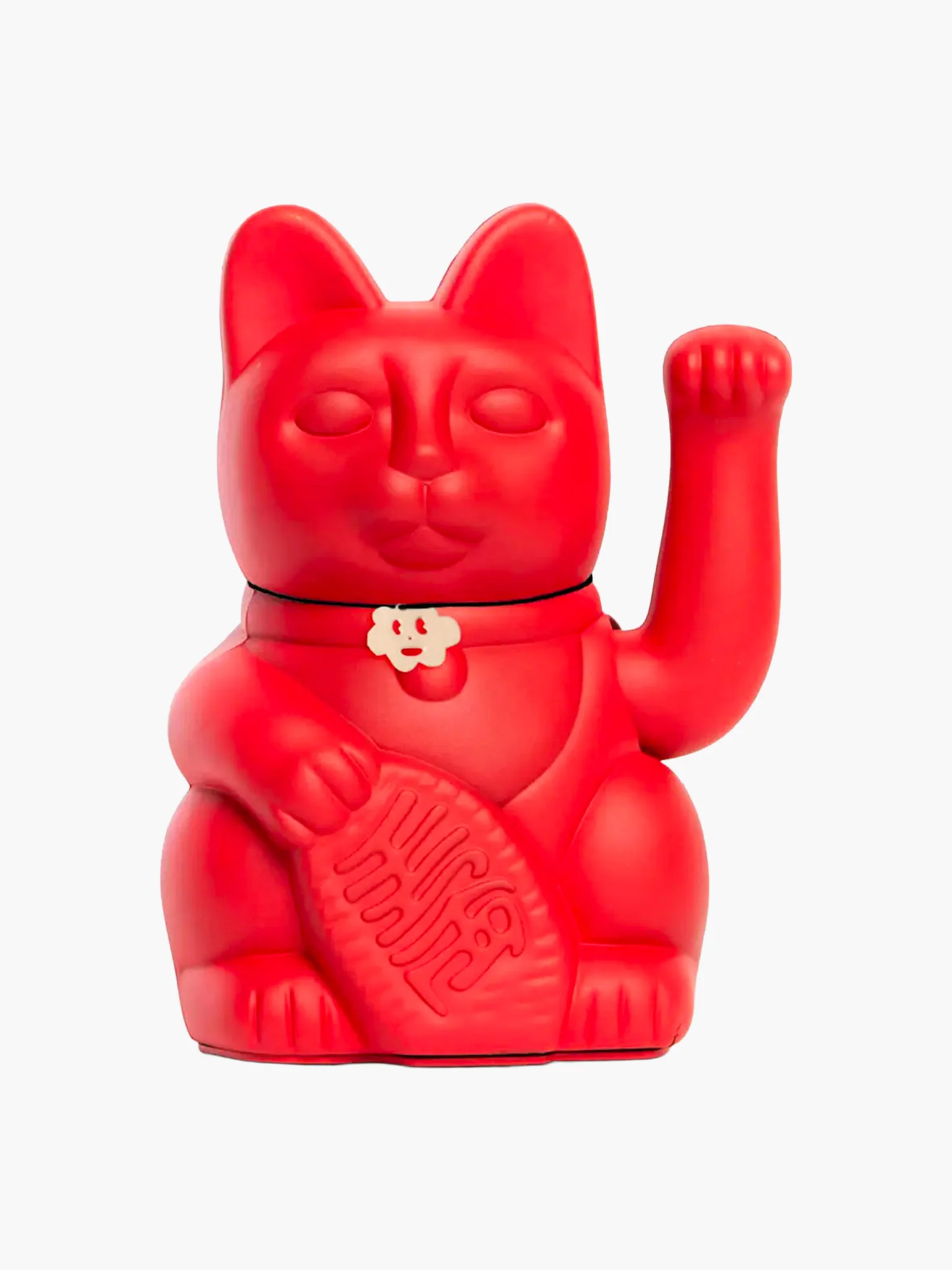 Lucky Cat Maneki-neko - Strawberry Red