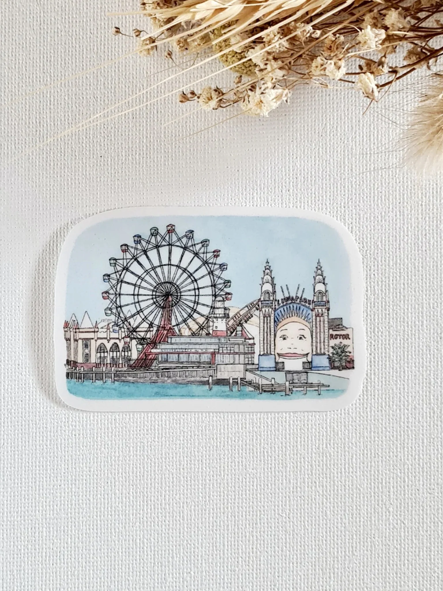 Luna Park Sticker - Image 2