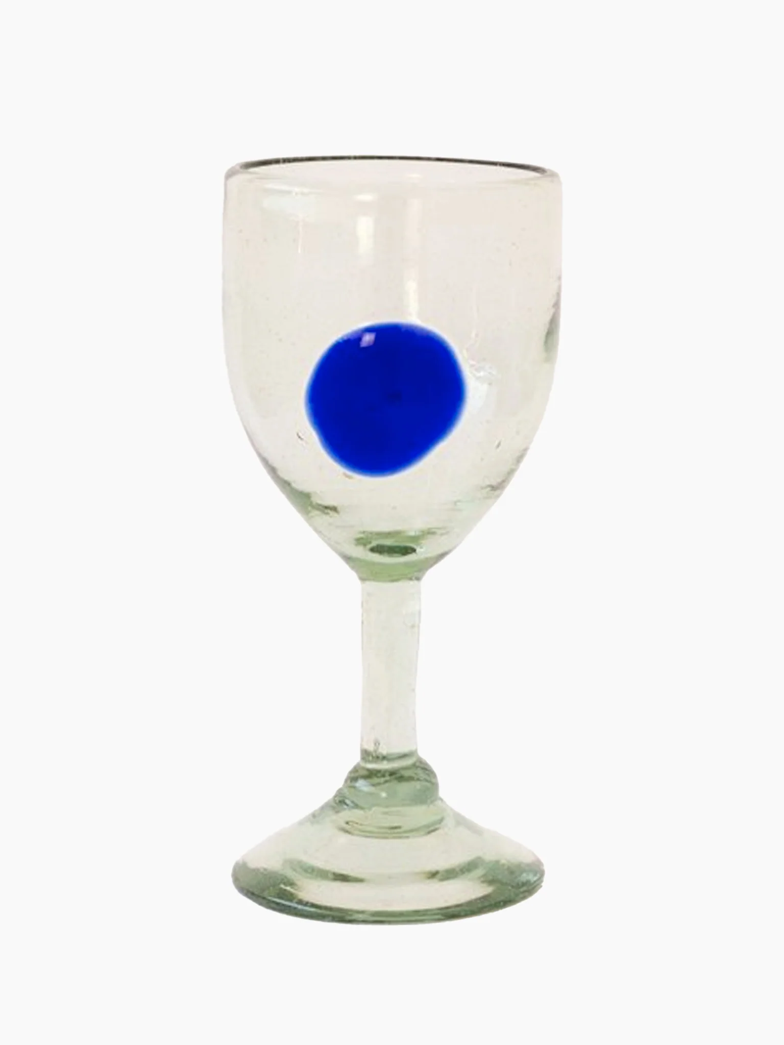 Lunares Wine Glass (350ml) - Cobalt