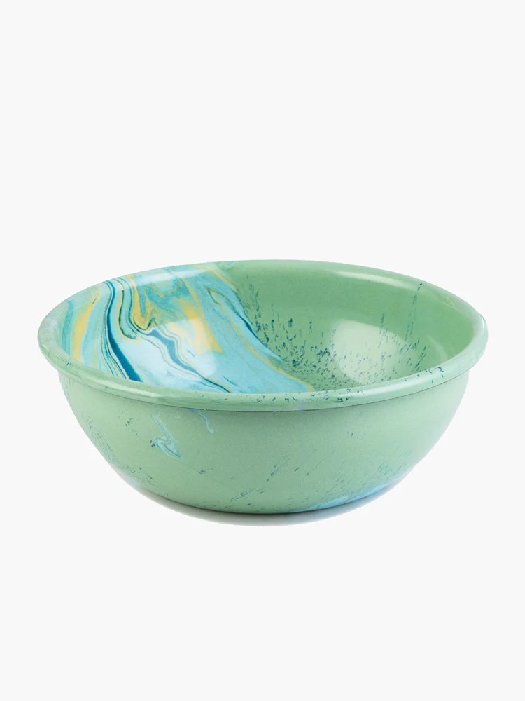 Marble Bowl Large (16cm) - Mint Green - Image 2