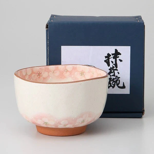 Matcha Bowl - Flower Field Pink