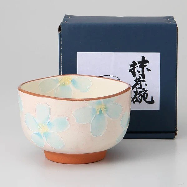 Matcha Bowl - Sakura Blue
