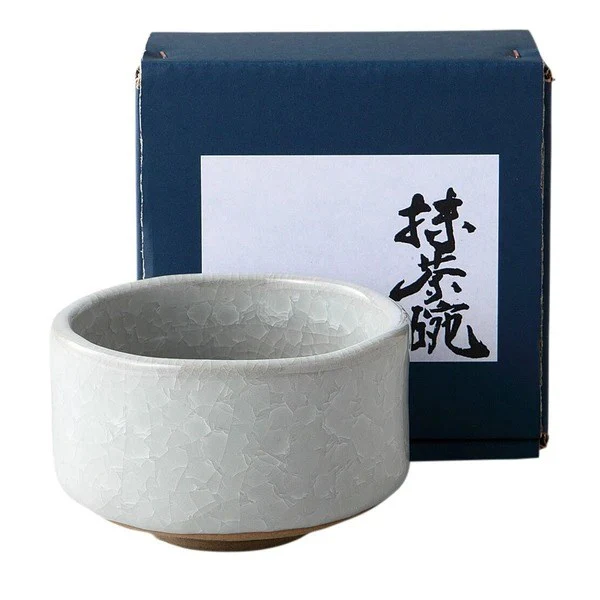 Matcha Bowl - White Kan-ri