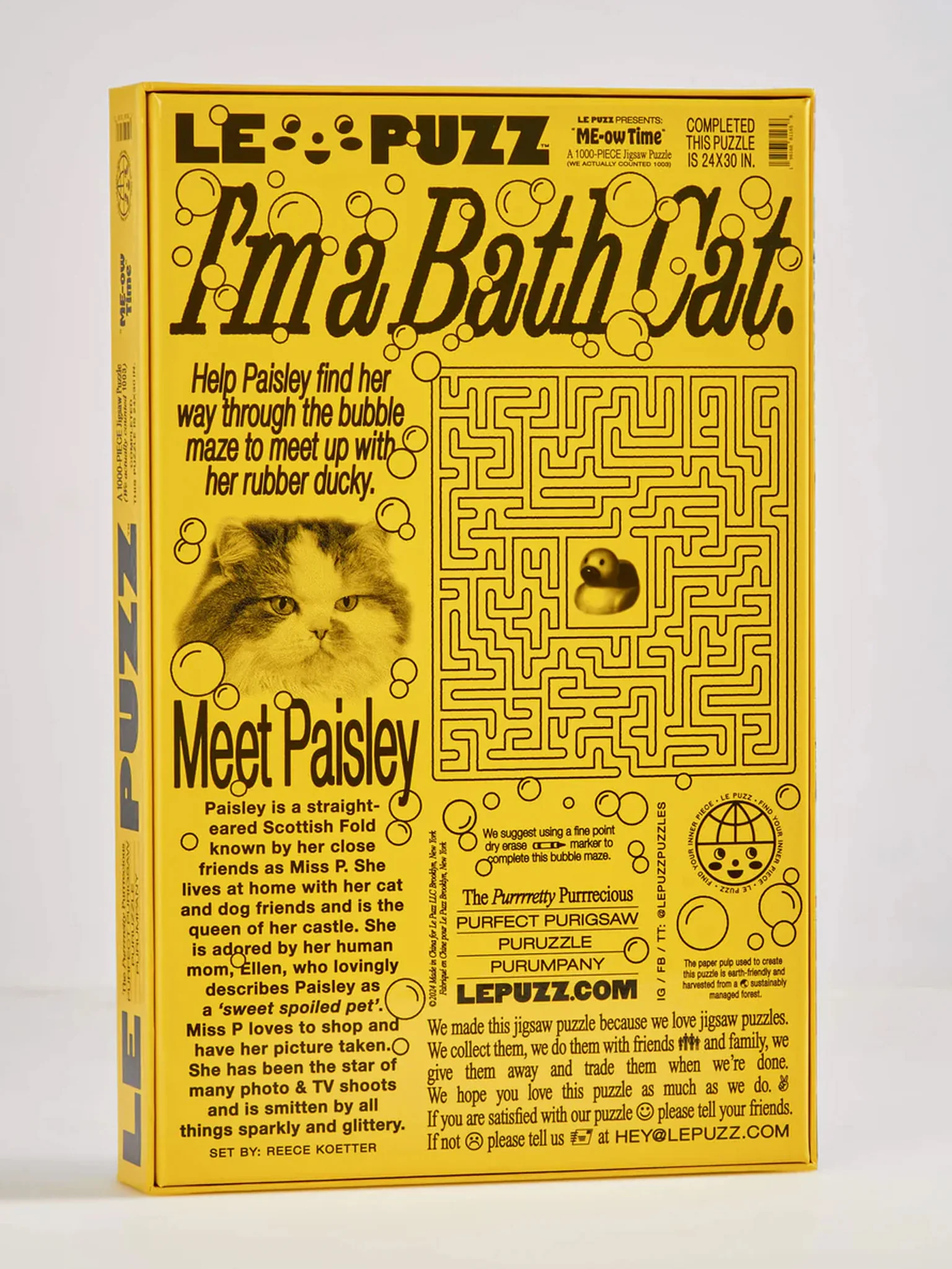 Me-Ow Time Puzzle - 1000pcs - Image 5