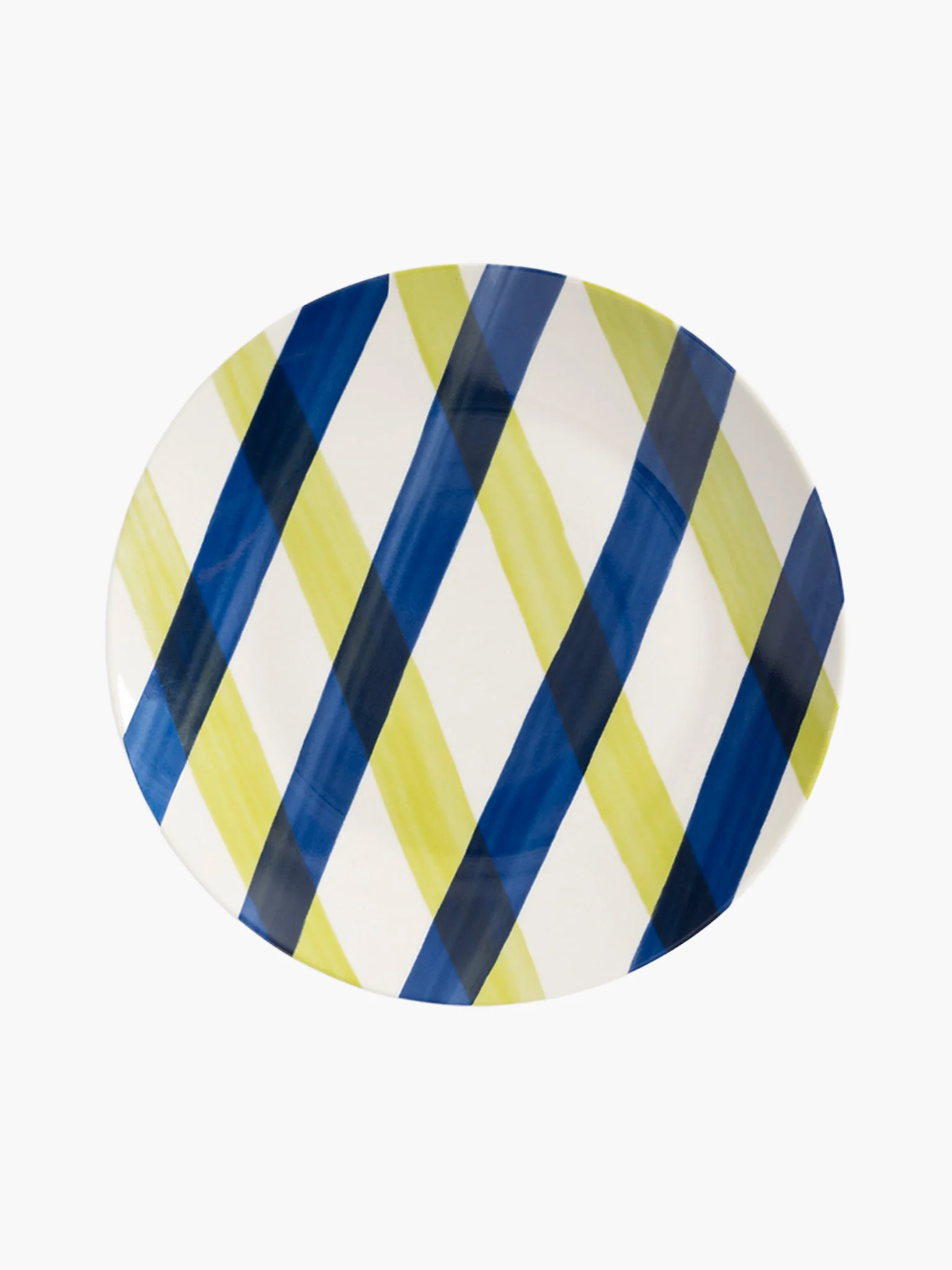 Medium Bliss Plate - Plaid - Image 4