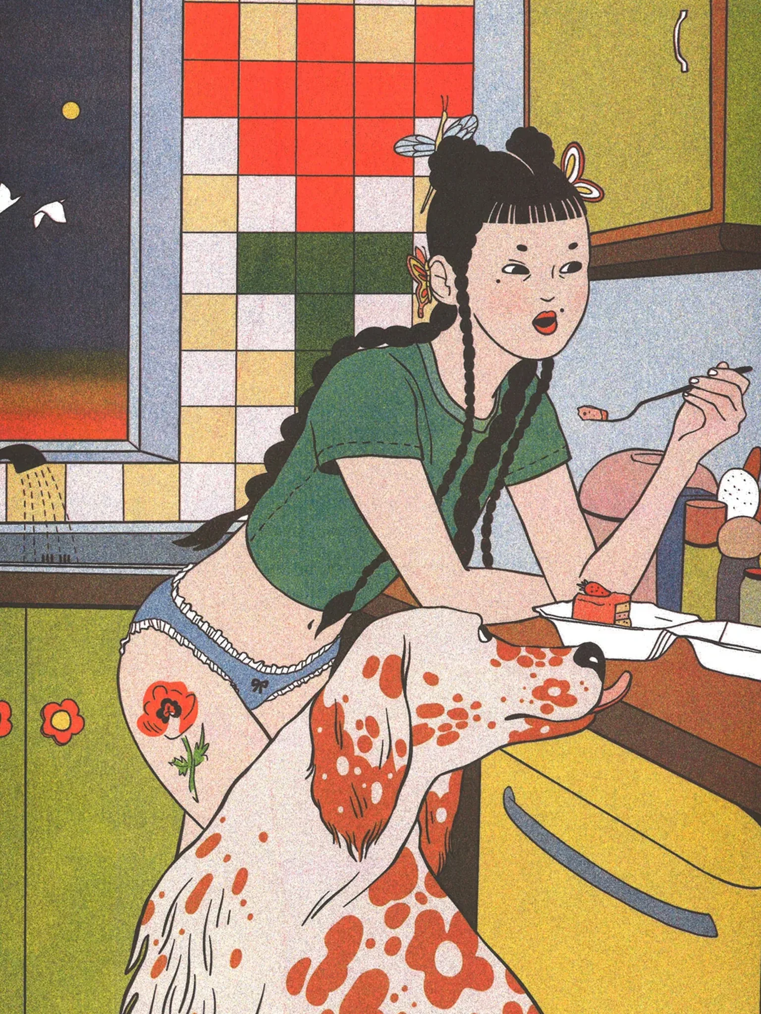 Midnight Snacks by Sunny Wu (A3) - Image 3