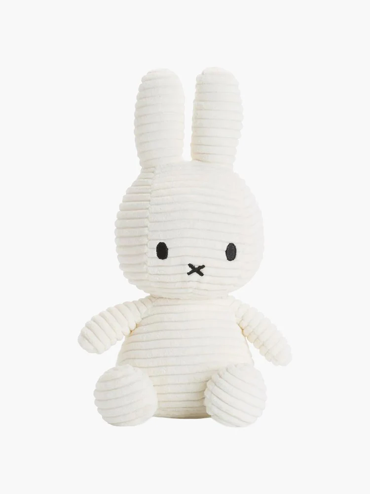 Miffy ECO Corduroy Offwhite Plush (23cm)