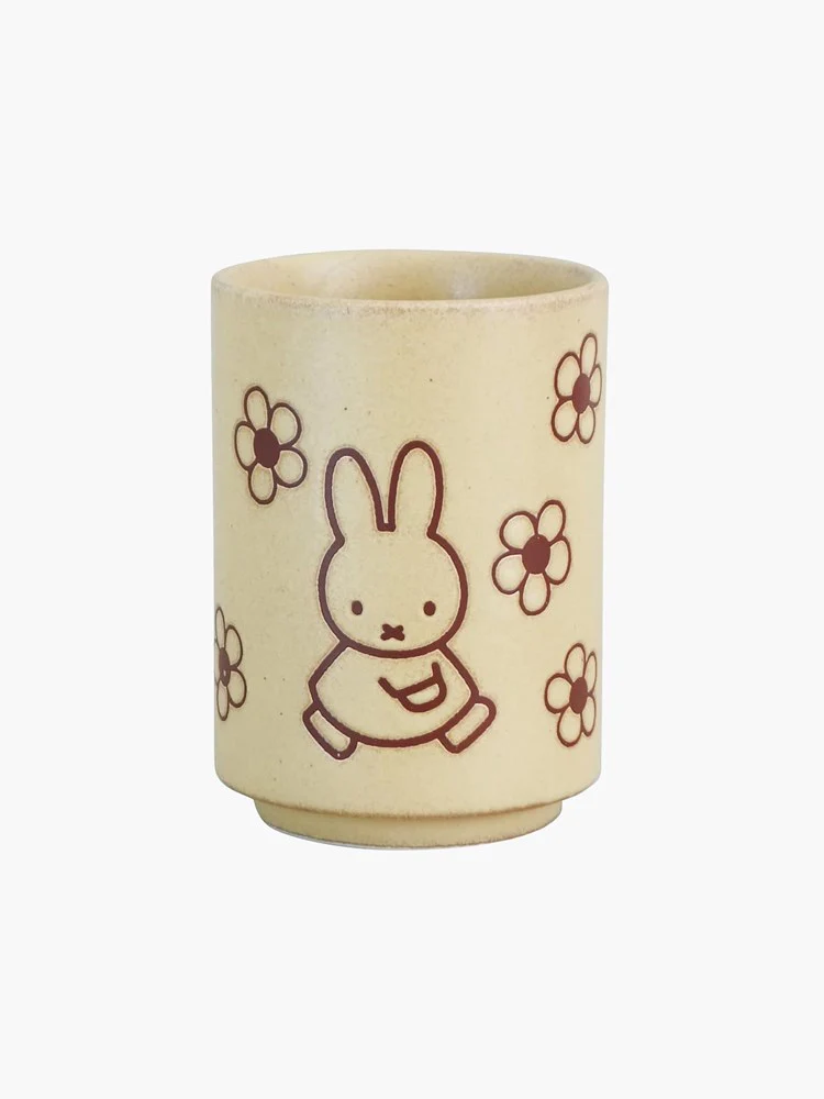 Miffy Flower Teacup - Yellow Beige - Image 3