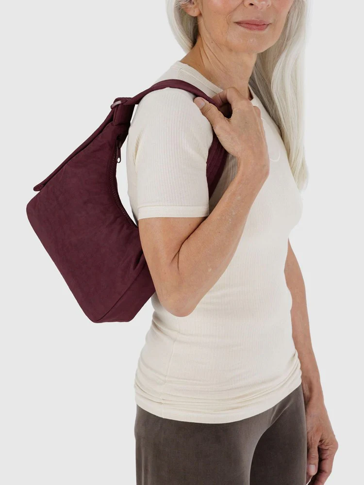 MINI Nylon Shoulder Bag - Mahogany - Image 2