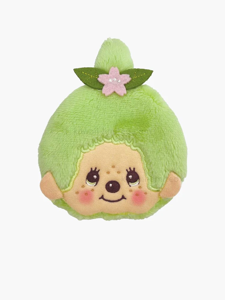 Monchhichi-Chan Gamaguchi Coin Purse - Matcha