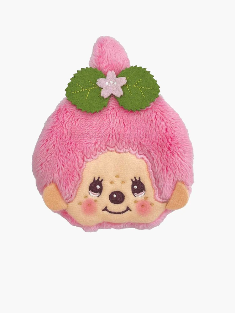 Monchhichi-Chan Gamaguchi Coin Purse - Sakura