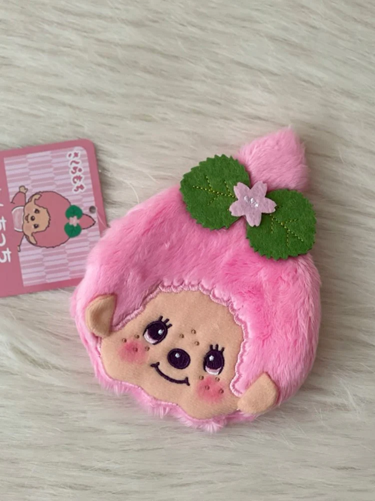 Monchhichi-Chan Gamaguchi Coin Purse - Sakura - Image 2