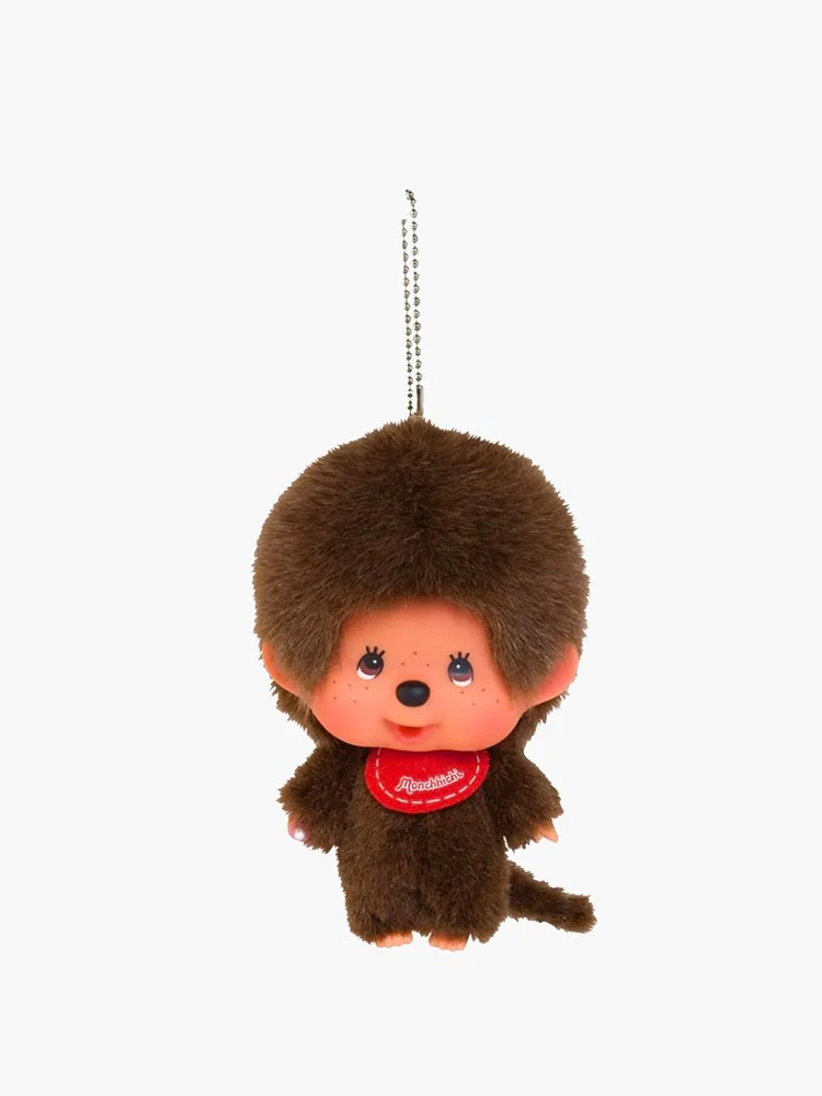 Monchhichi Chibi Keychain Boy - Brown