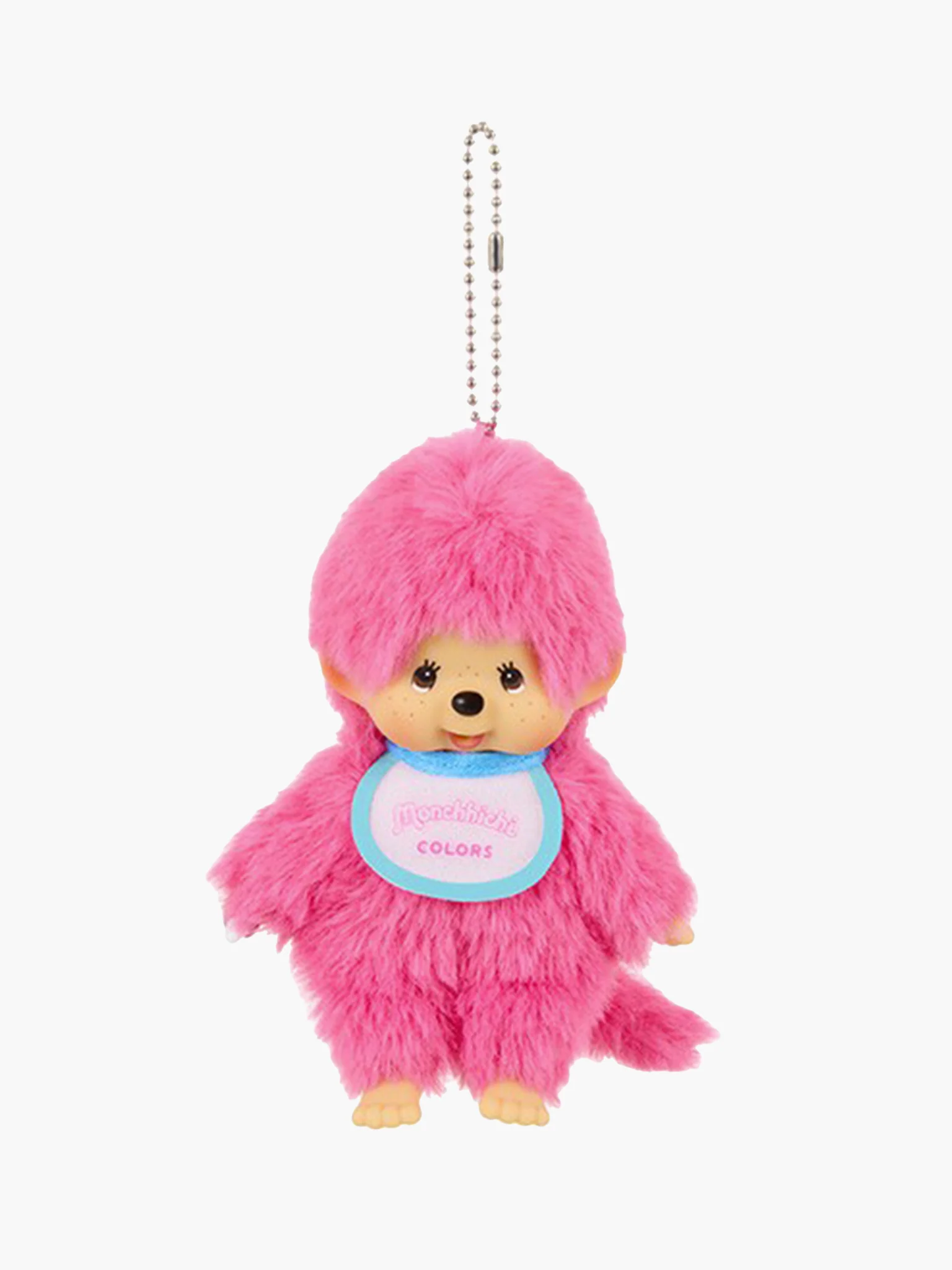 Monchhichi Colours Keychain - Berry Pink