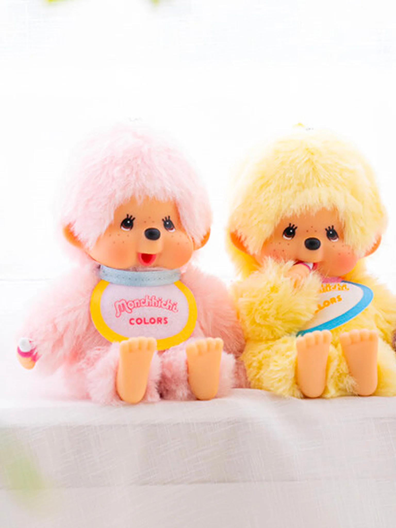 Monchhichi Colours Keychain - Pale Pink - Image 3