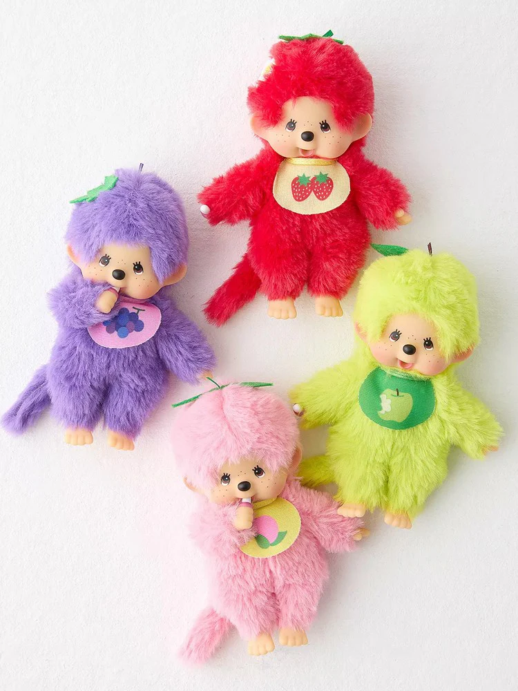 Monchhichi Fruit Colour - Peach Pink - Image 3