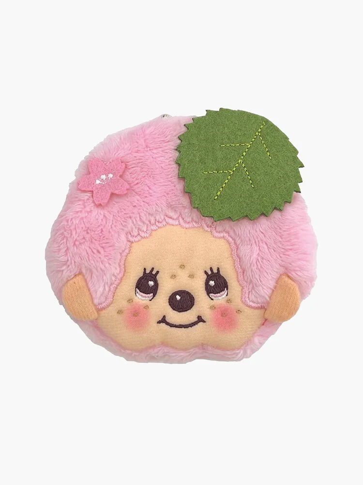 Monchhichi-Kun Gamaguchi Coin Purse - Sakura