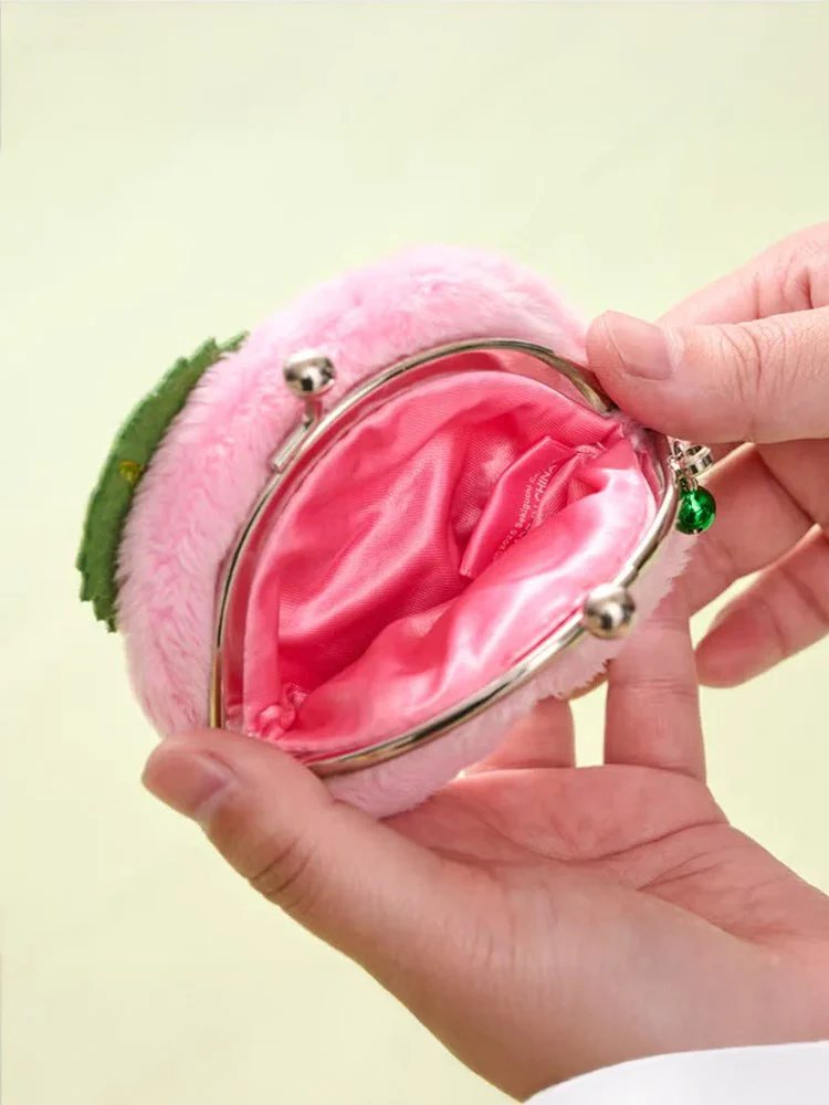 Monchhichi-Kun Gamaguchi Coin Purse - Sakura - Image 2