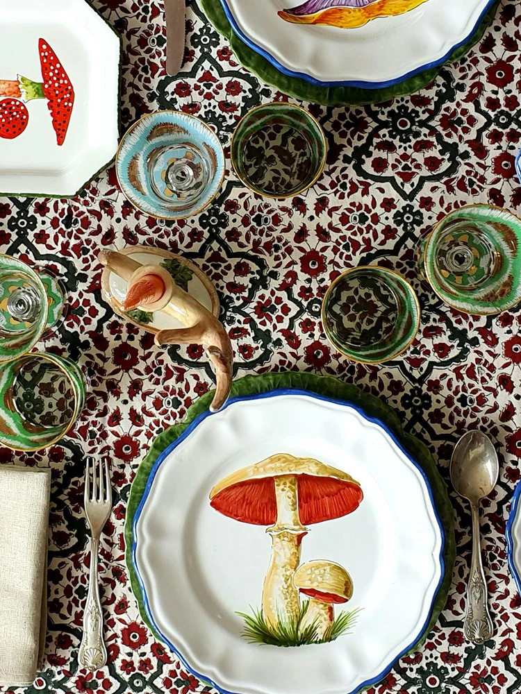 Mushroom Scalloped Plate - Caesar (21cm) - Image 3