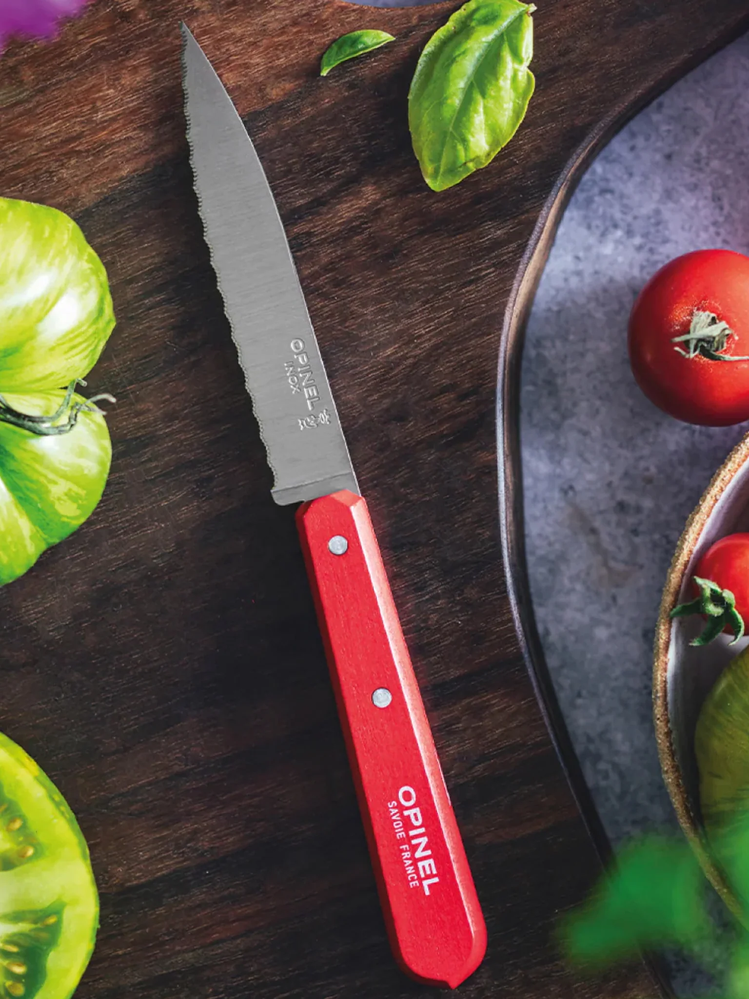 N°113 Serrated Knife (10cm) - Rouge - Image 2