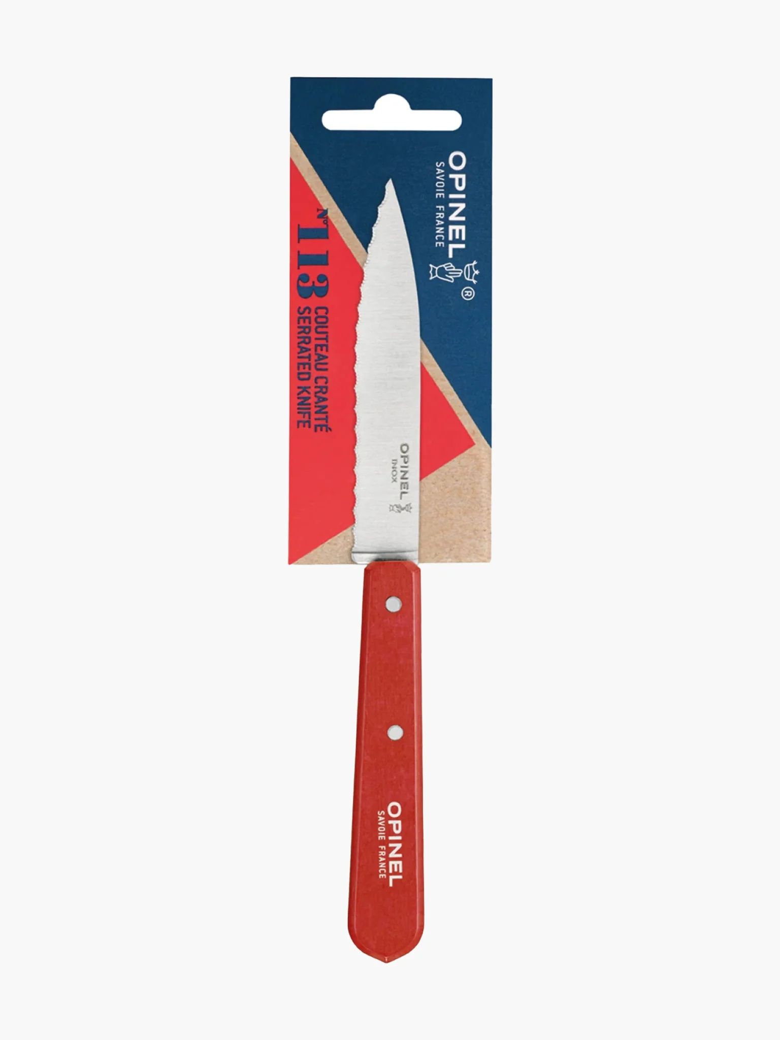 N°113 Serrated Knife (10cm) - Rouge - Image 3