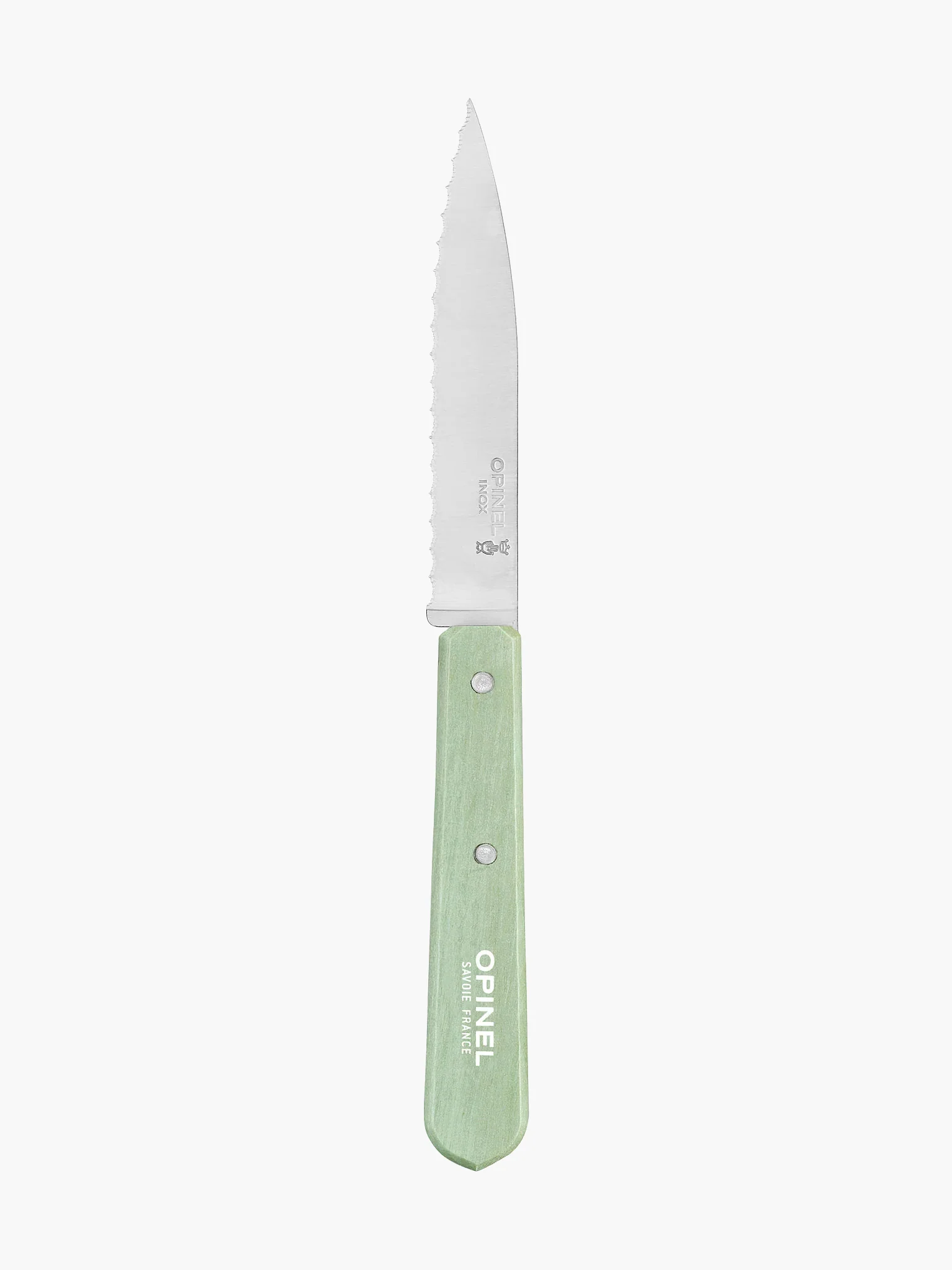 N°113 Serrated Knife (10cm) - Sage