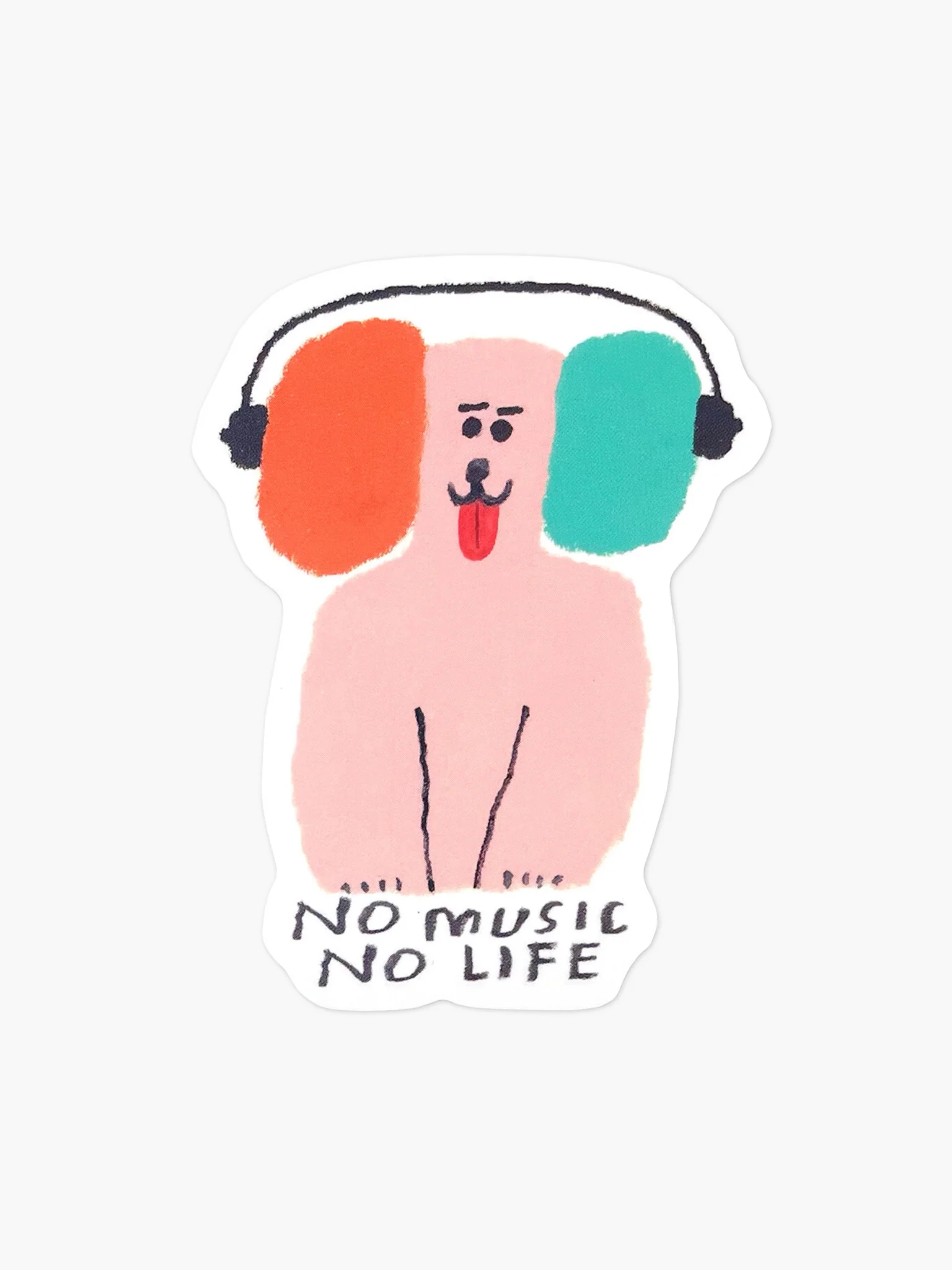 No Music No Life Sticker x Yoshiko Hada