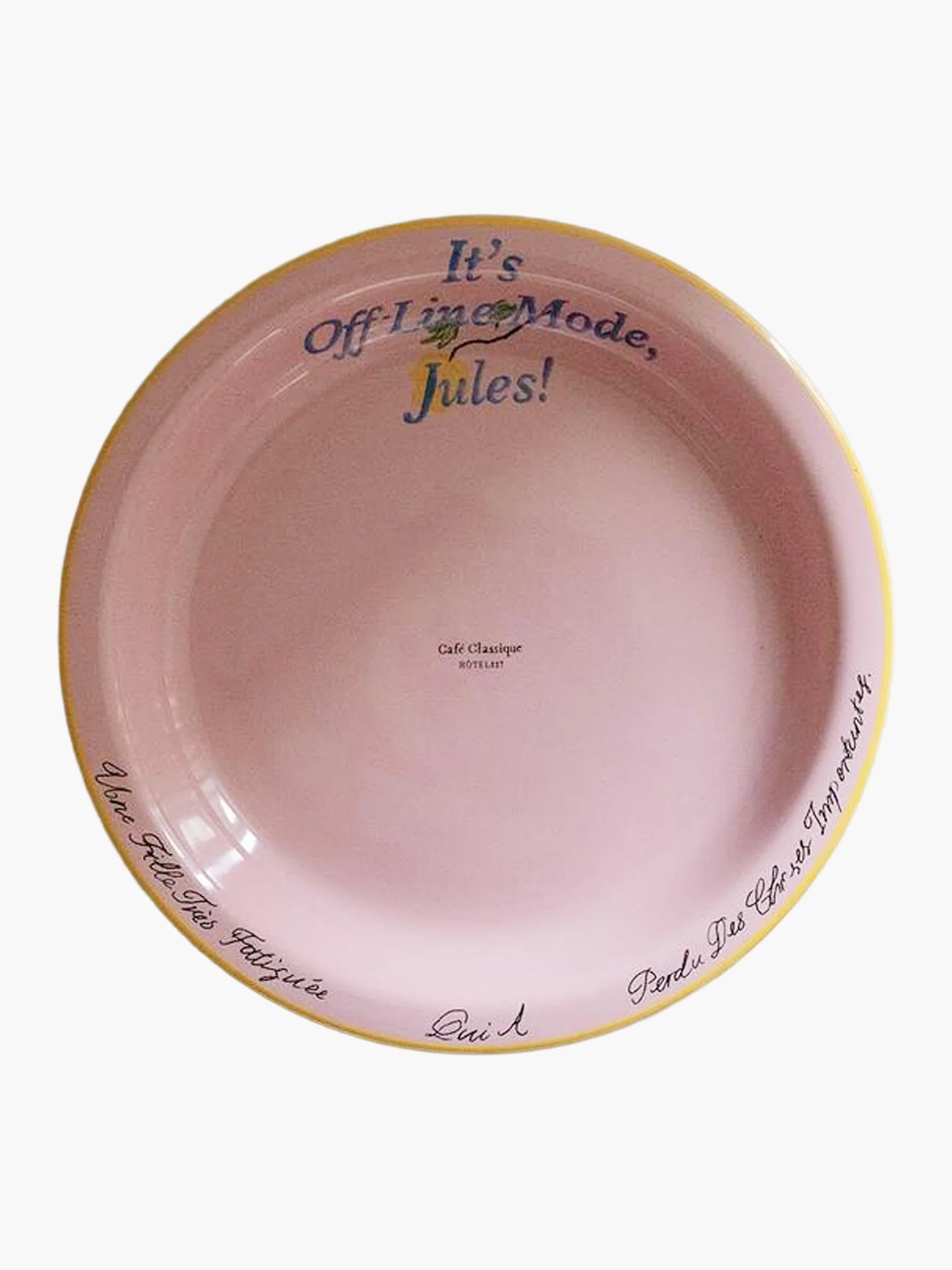 Offline Mode Platter - Old Rose
