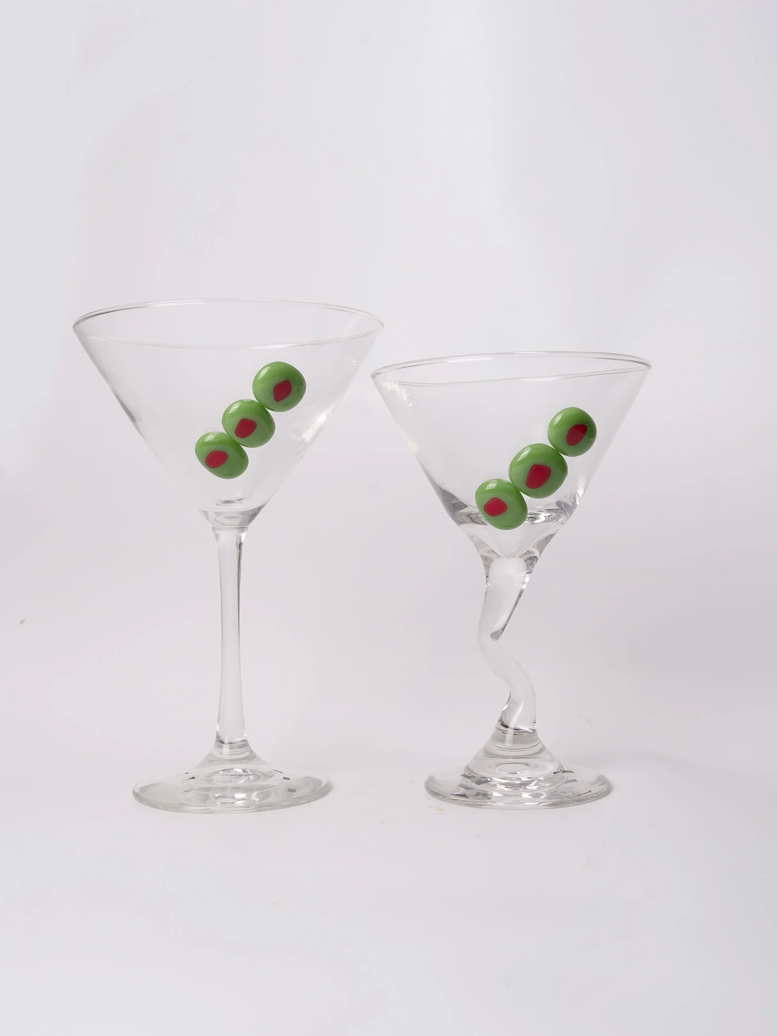 Olive Martini Glass - Image 6