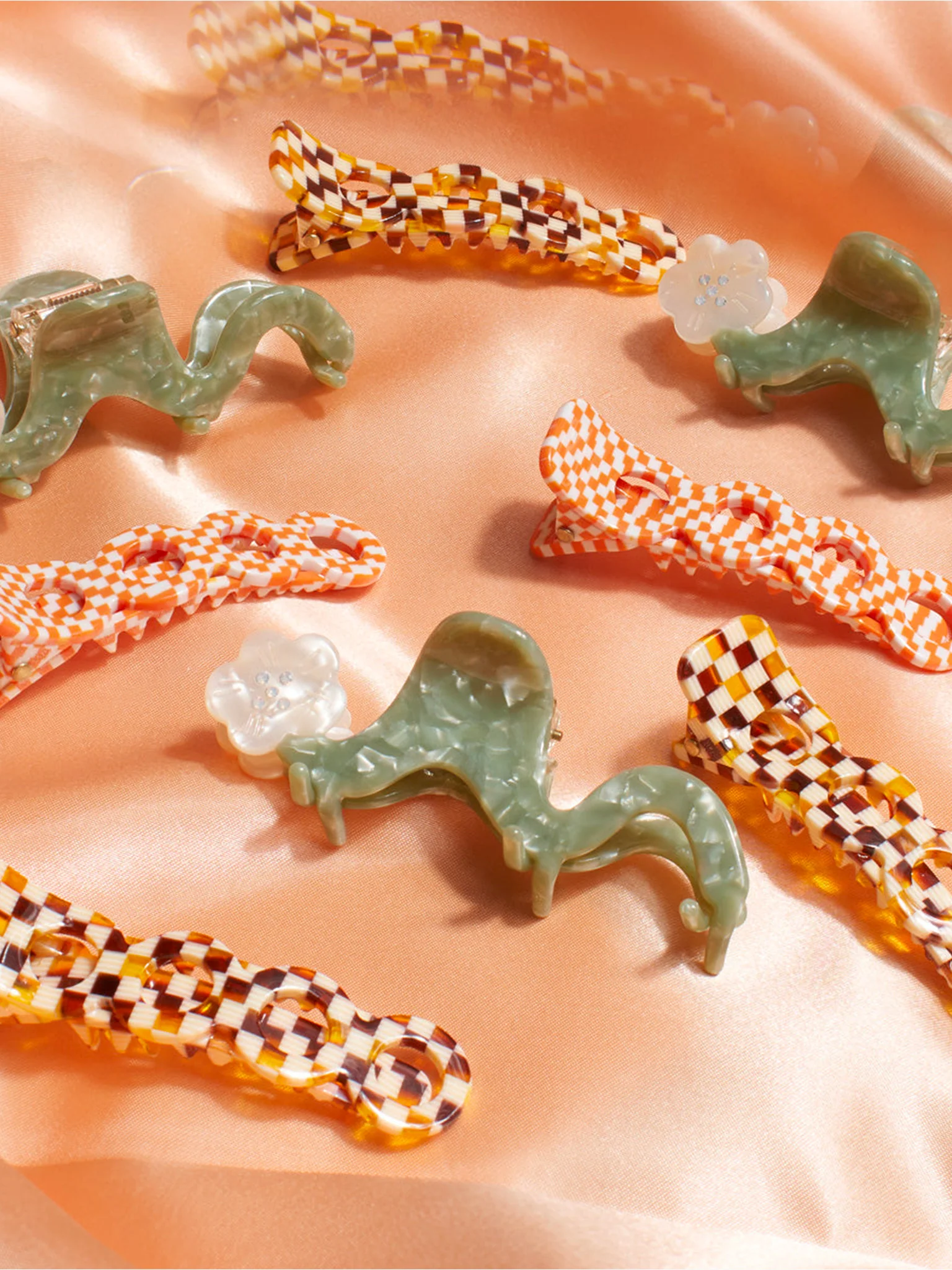 Orange Blossom Claw (White Flower) - Image 3