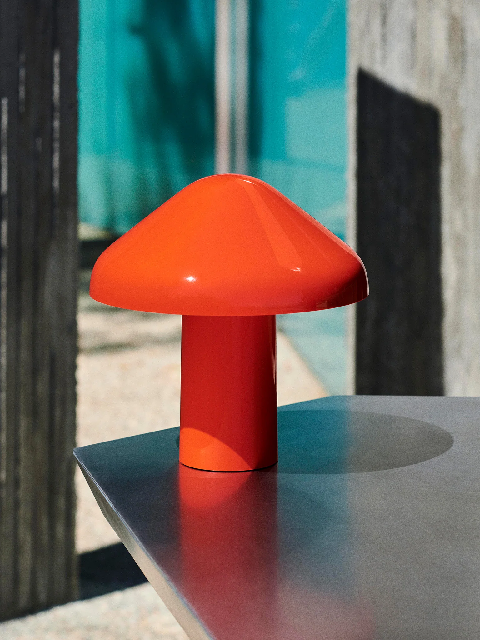 Pao Portable Lamp - Red - Image 4