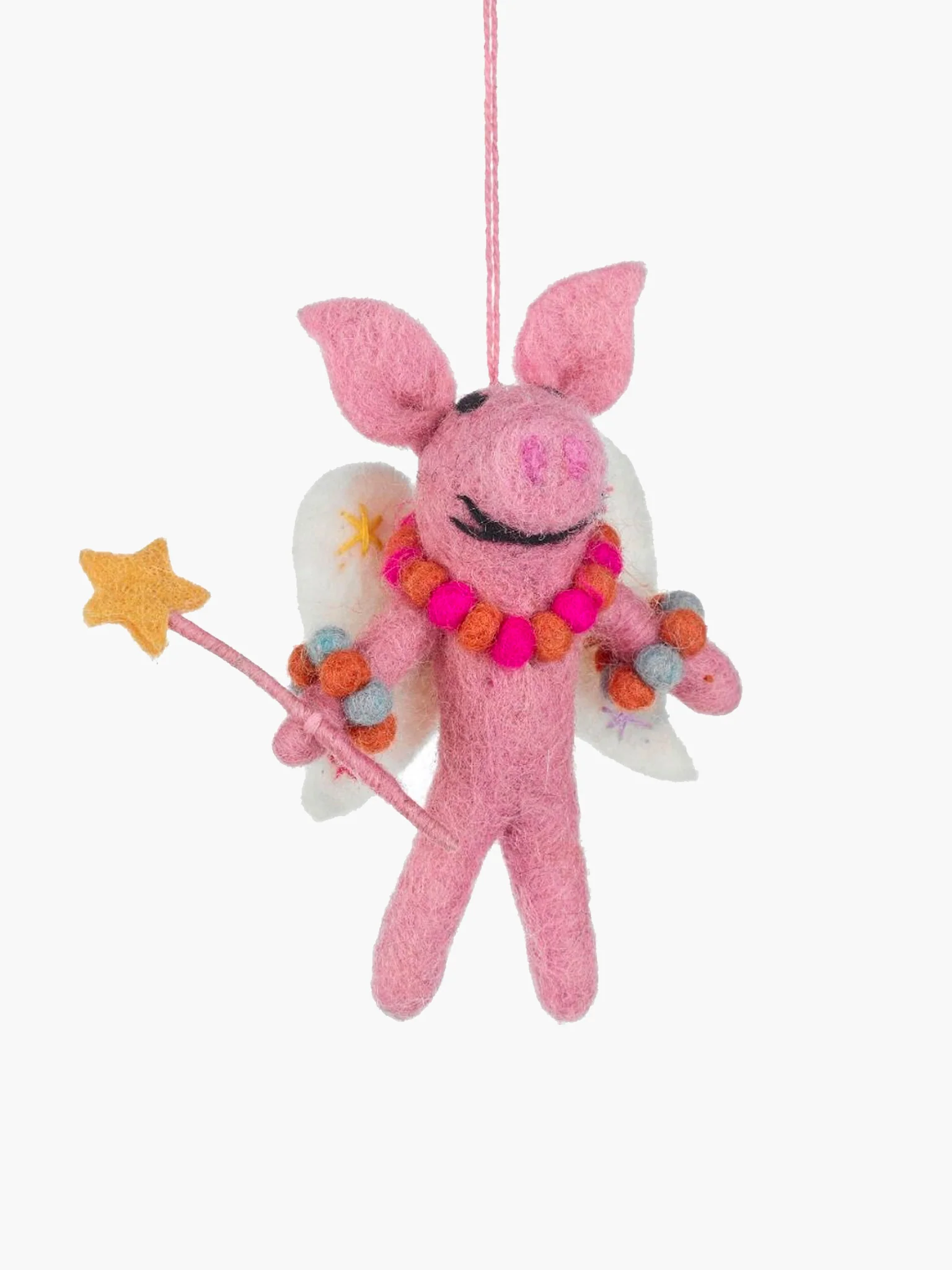 Penelope Porker Fairy Ornament