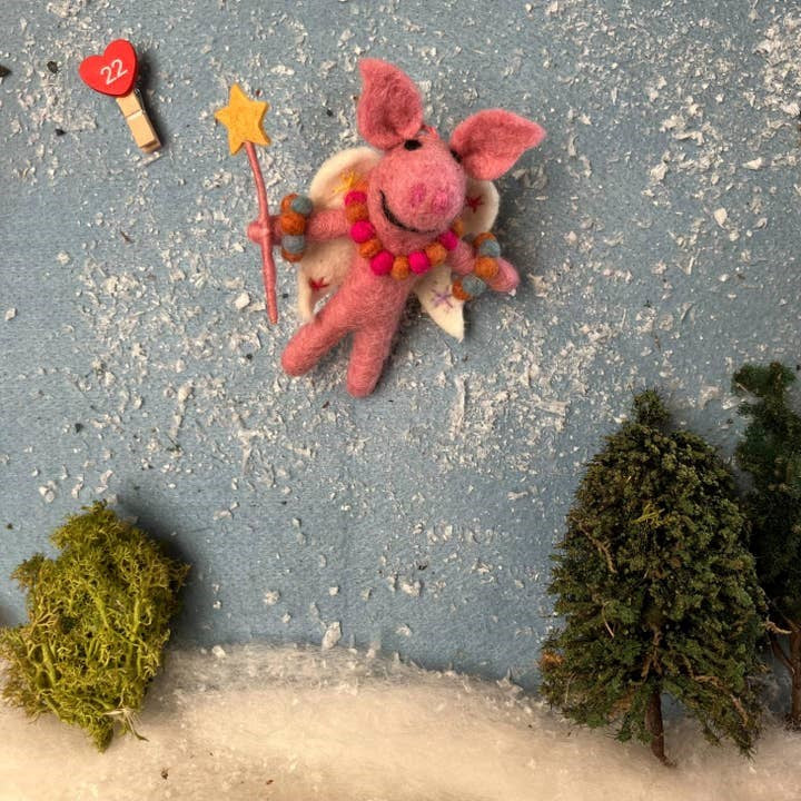 Penelope Porker Fairy Ornament - Image 3