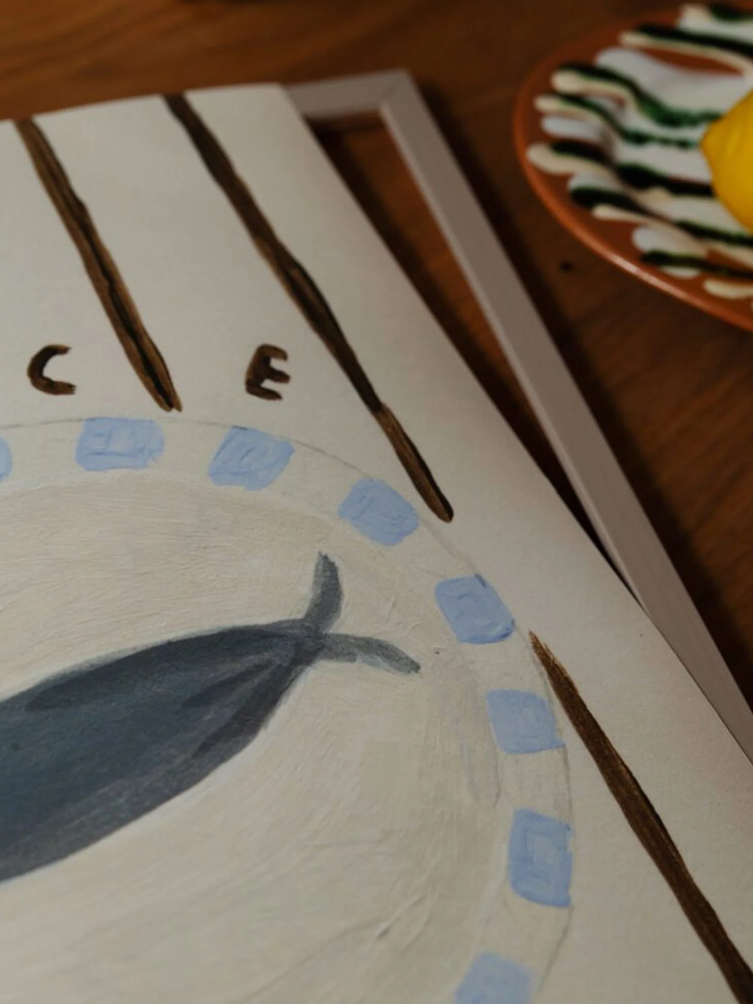 Pesce by Isabelle Vanderplassche (30x40cm) - Image 3