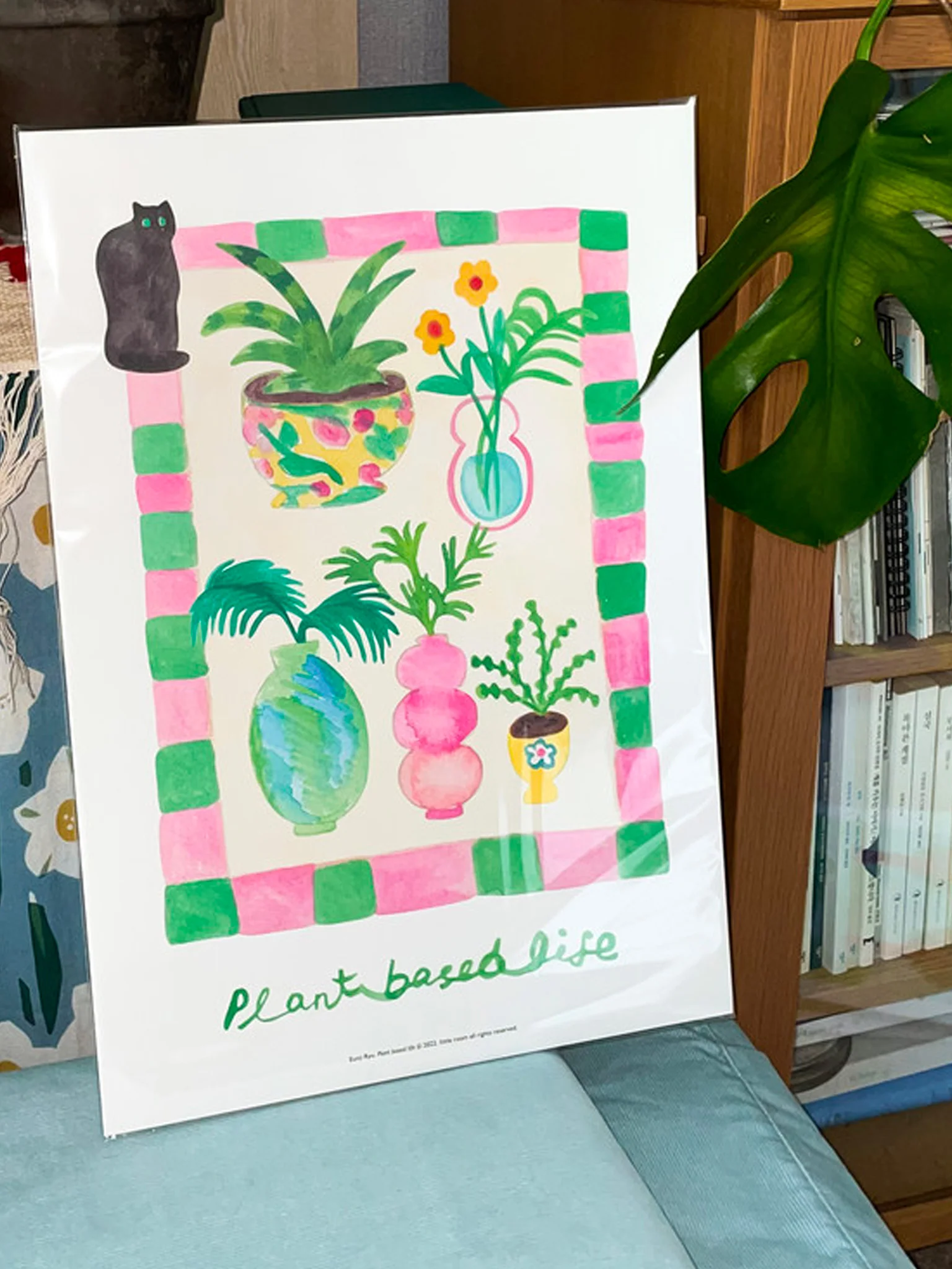 Plant-based Life Poster by little room (A3) - Image 3
